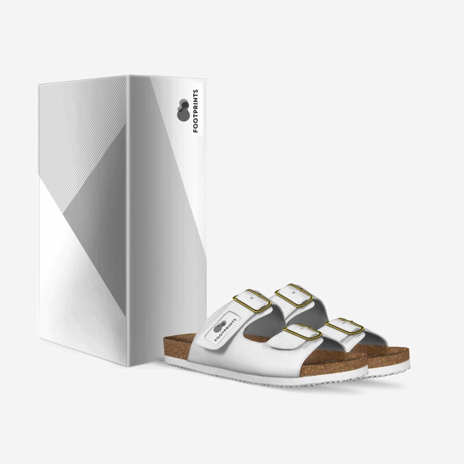 Footprints  custom made in Italy shoes by Karla Montemayor | Box view