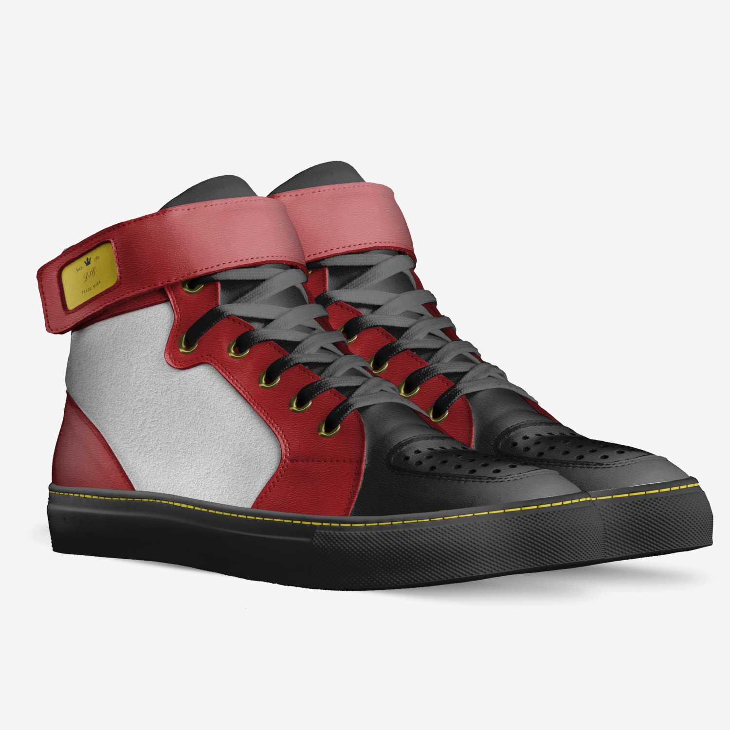 DOPE MONEY CULTURE custom made in Italy shoes by Jon General | Double view