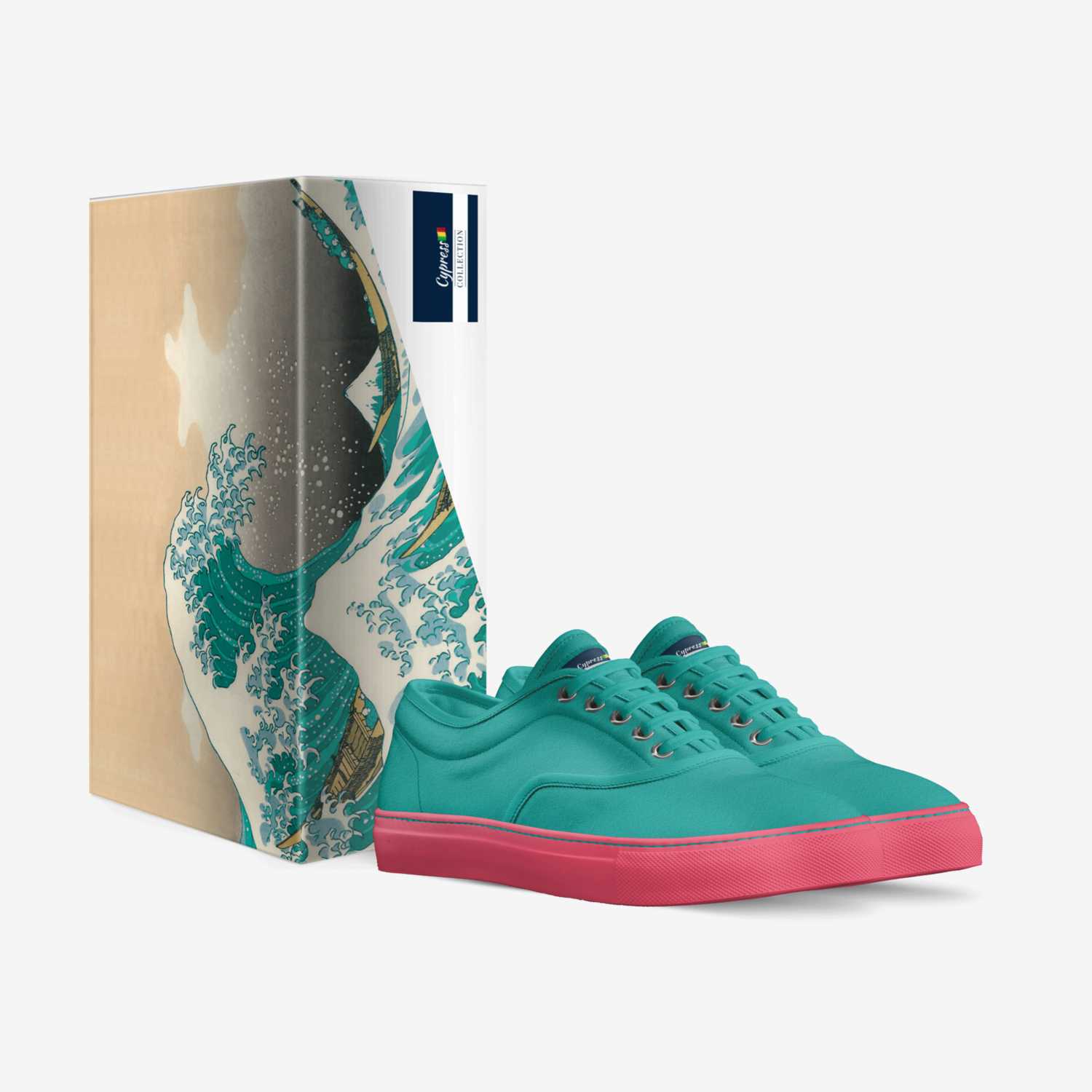Cypress custom made in Italy shoes by Sy Ayoung | Box view
