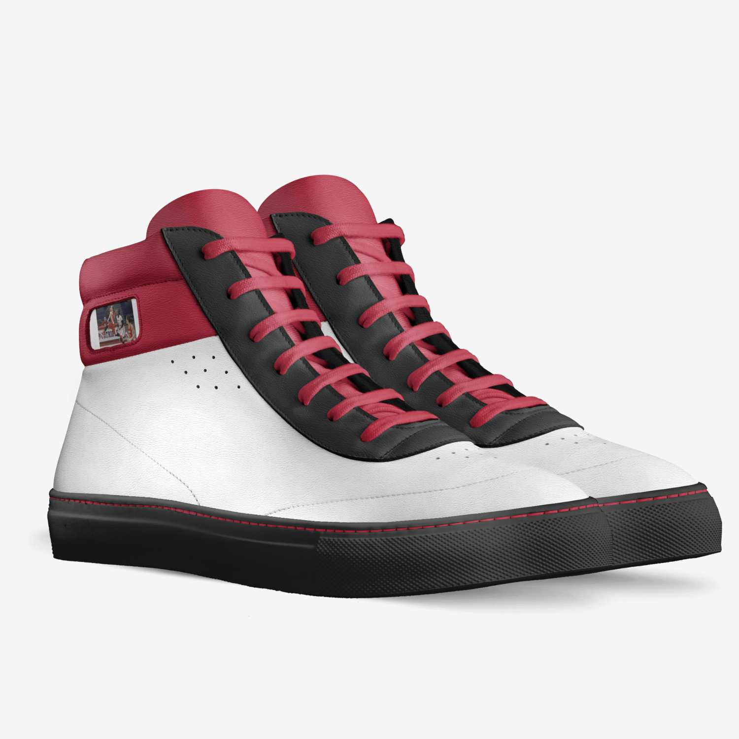 EB custom made in Italy shoes by Eva Bak | Double view