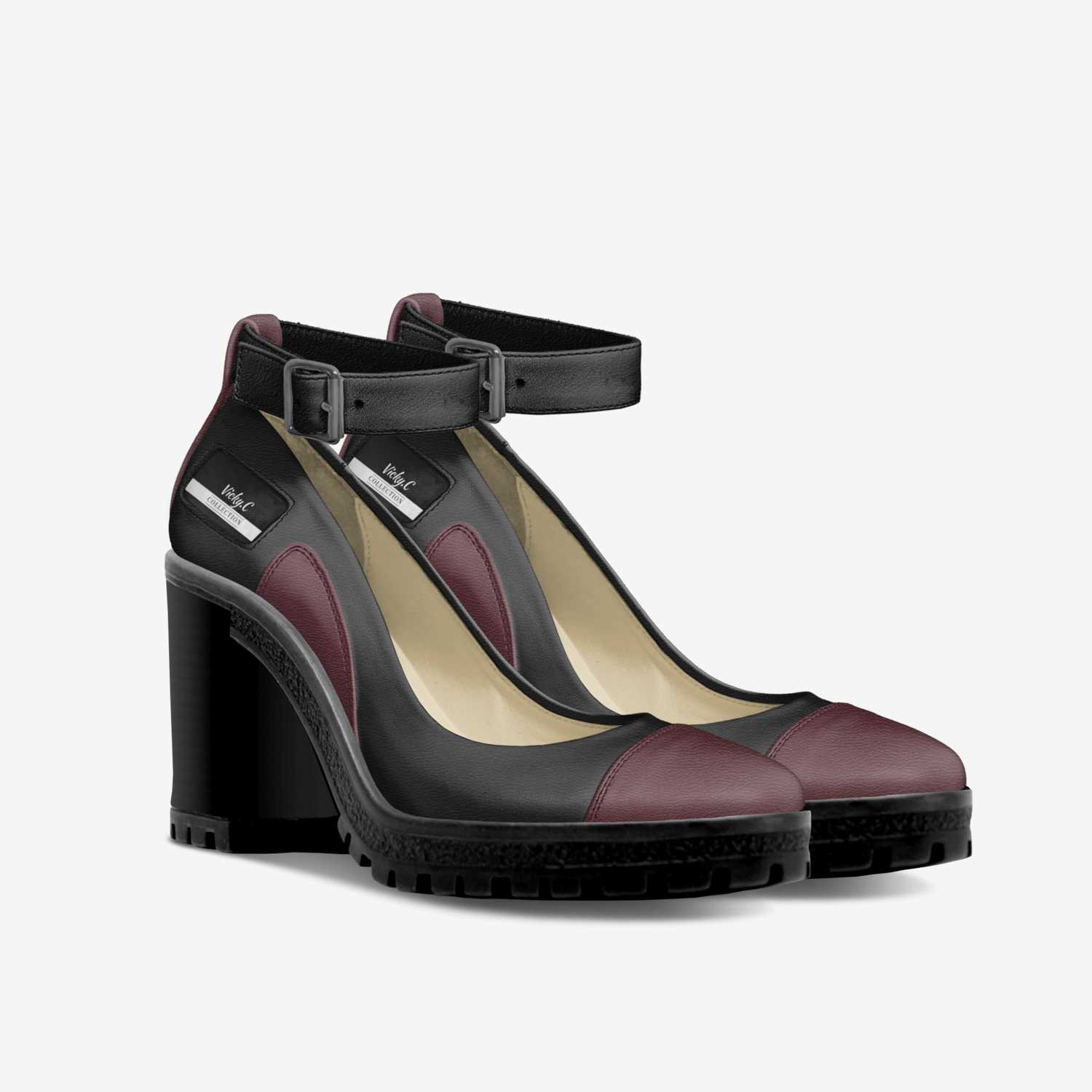 Vicky.C custom made in Italy shoes by Viktoriacikala | Double view