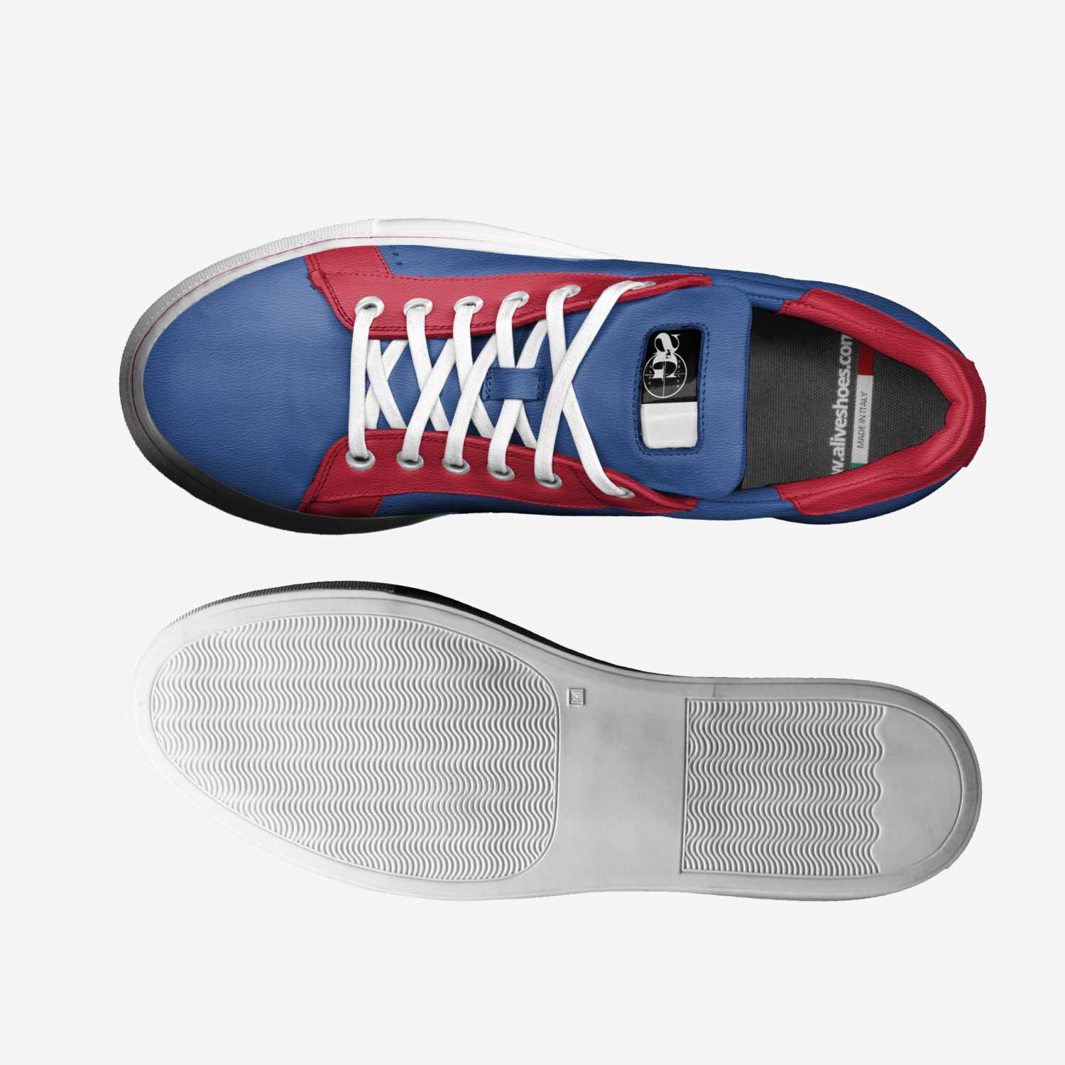 Sniper Gang custom made in Italy shoes by Mickey Smith | Top view