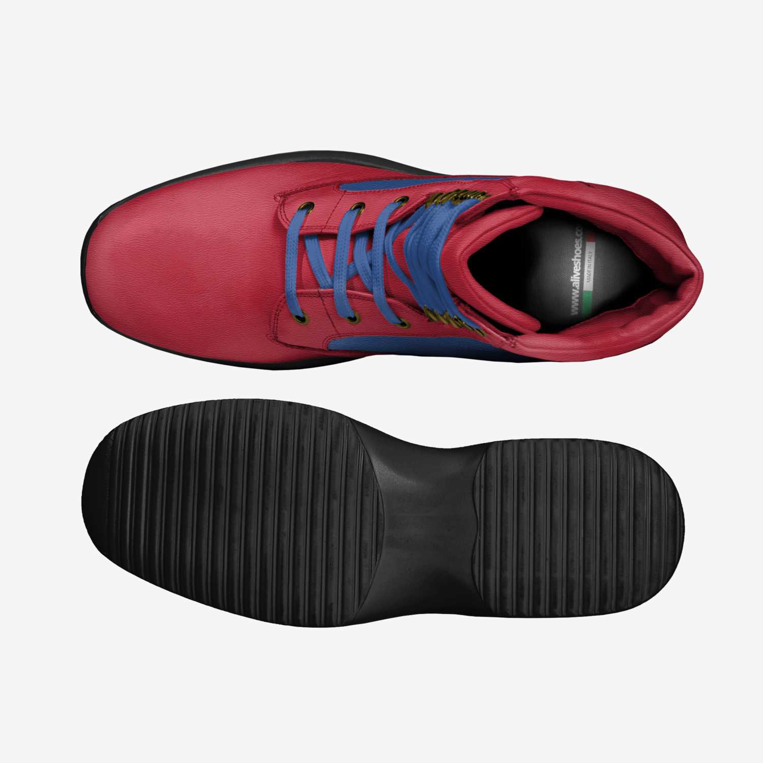 MPJ 1 custom made in Italy shoes by Mikey Pride Jr | Top view