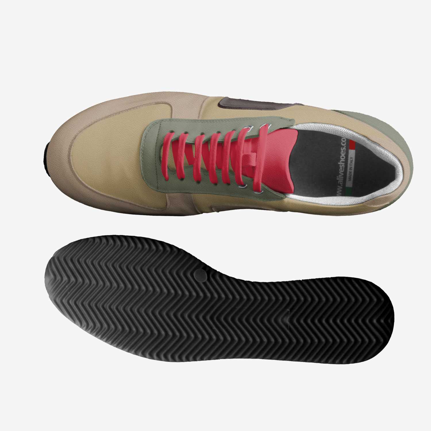 poop custom made in Italy shoes by Cody Newman | Top view