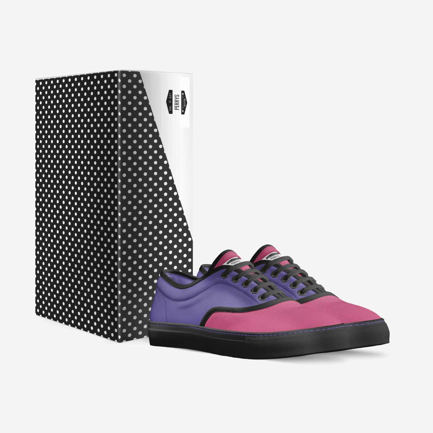 Perrys custom made in Italy shoes by Tomaiyah Perry | Box view
