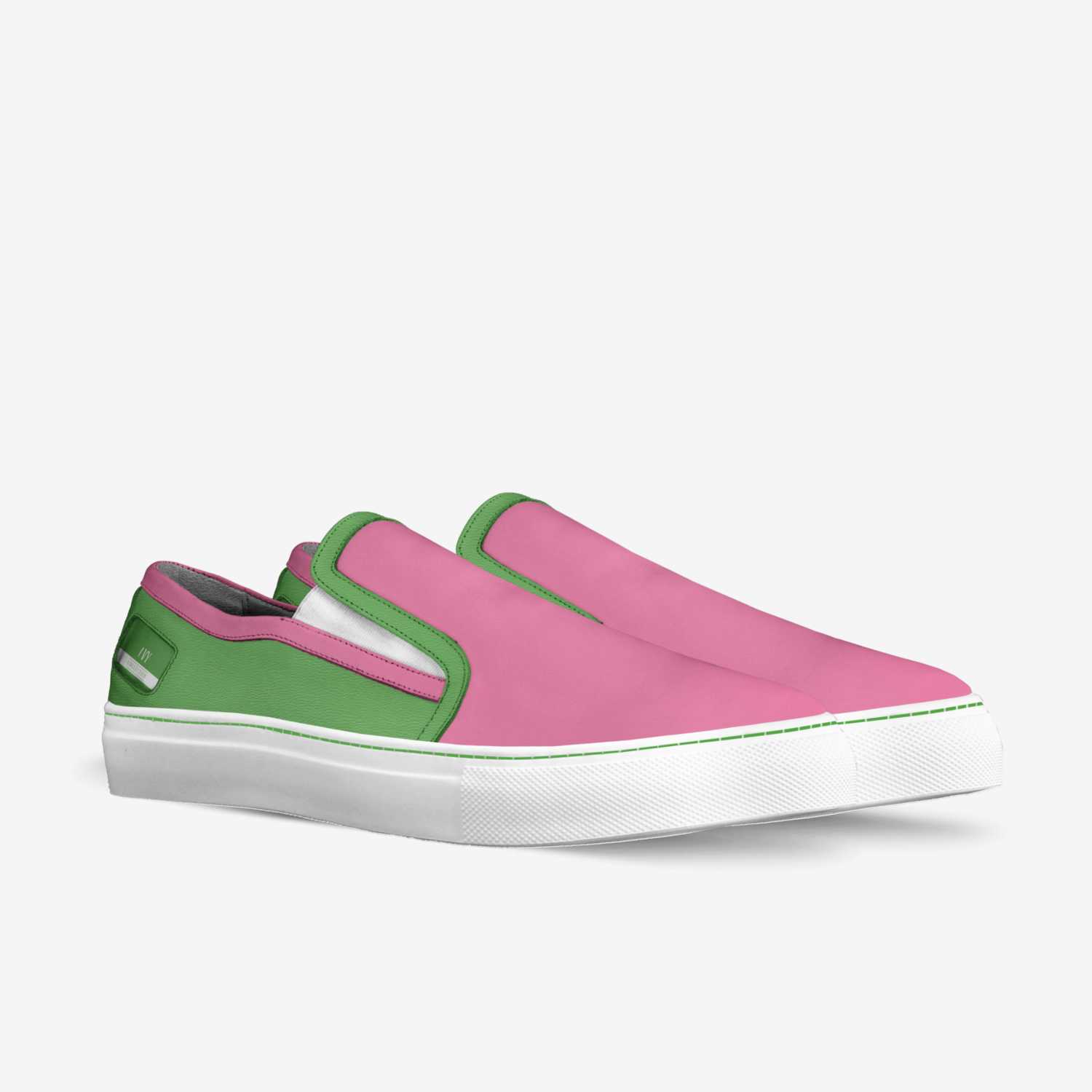 ALPHA KAPPA ALPHA custom made in Italy shoes by K Parker | Double view