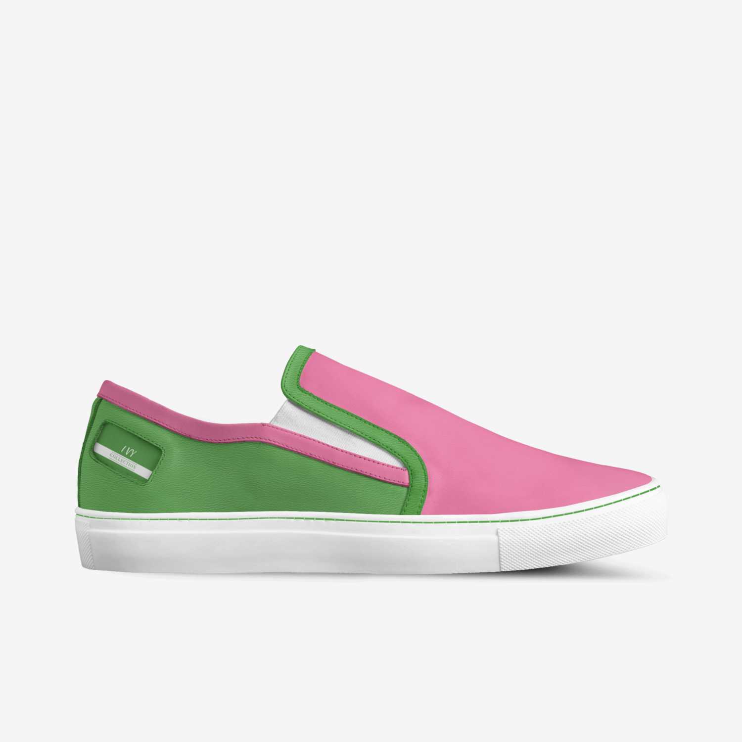 ALPHA KAPPA ALPHA custom made in Italy shoes by K Parker | Side view