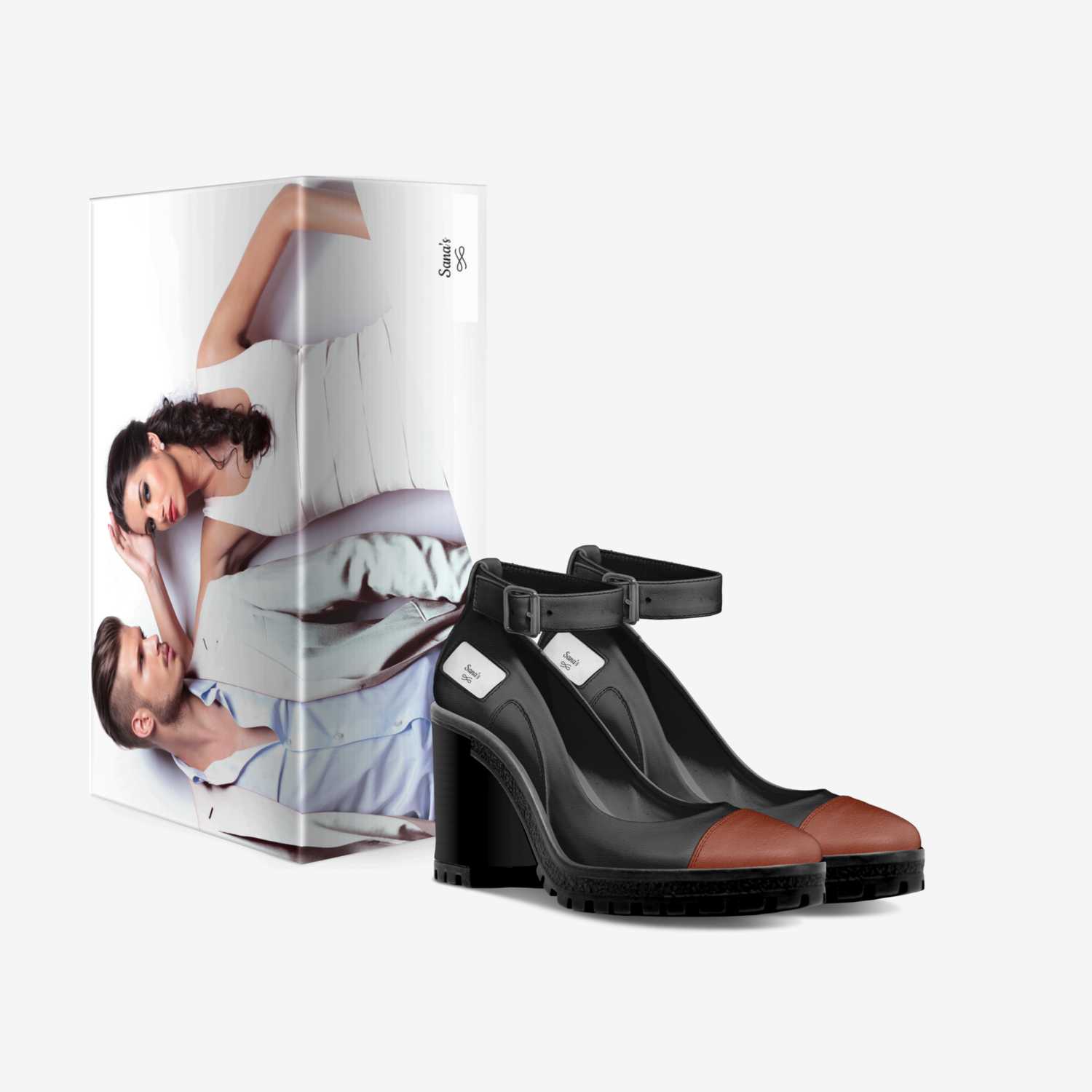 Sana's custom made in Italy shoes by Sana Raja | Box view