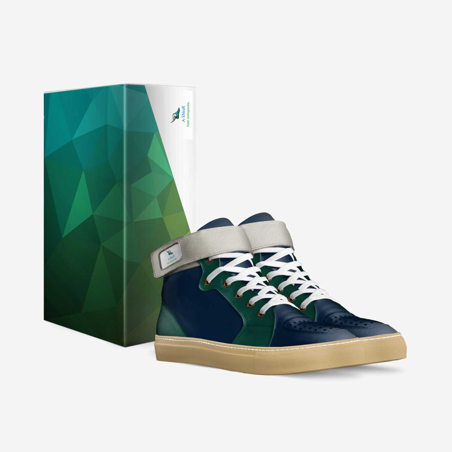 A-SNeaK custom made in Italy shoes by Arjun Sundaram | Box view