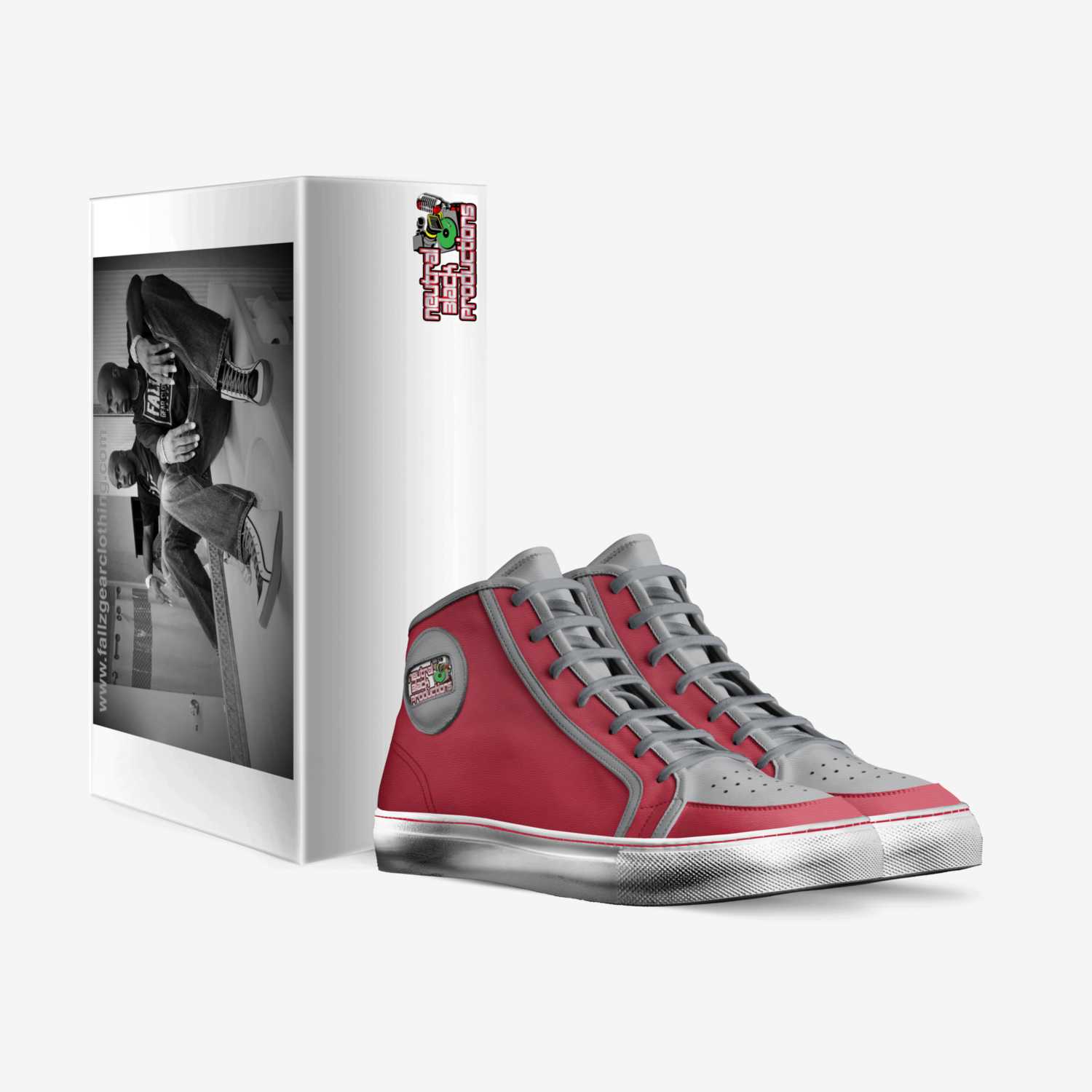 Fallz Gear Neutral custom made in Italy shoes by Fallz Gear | Box view