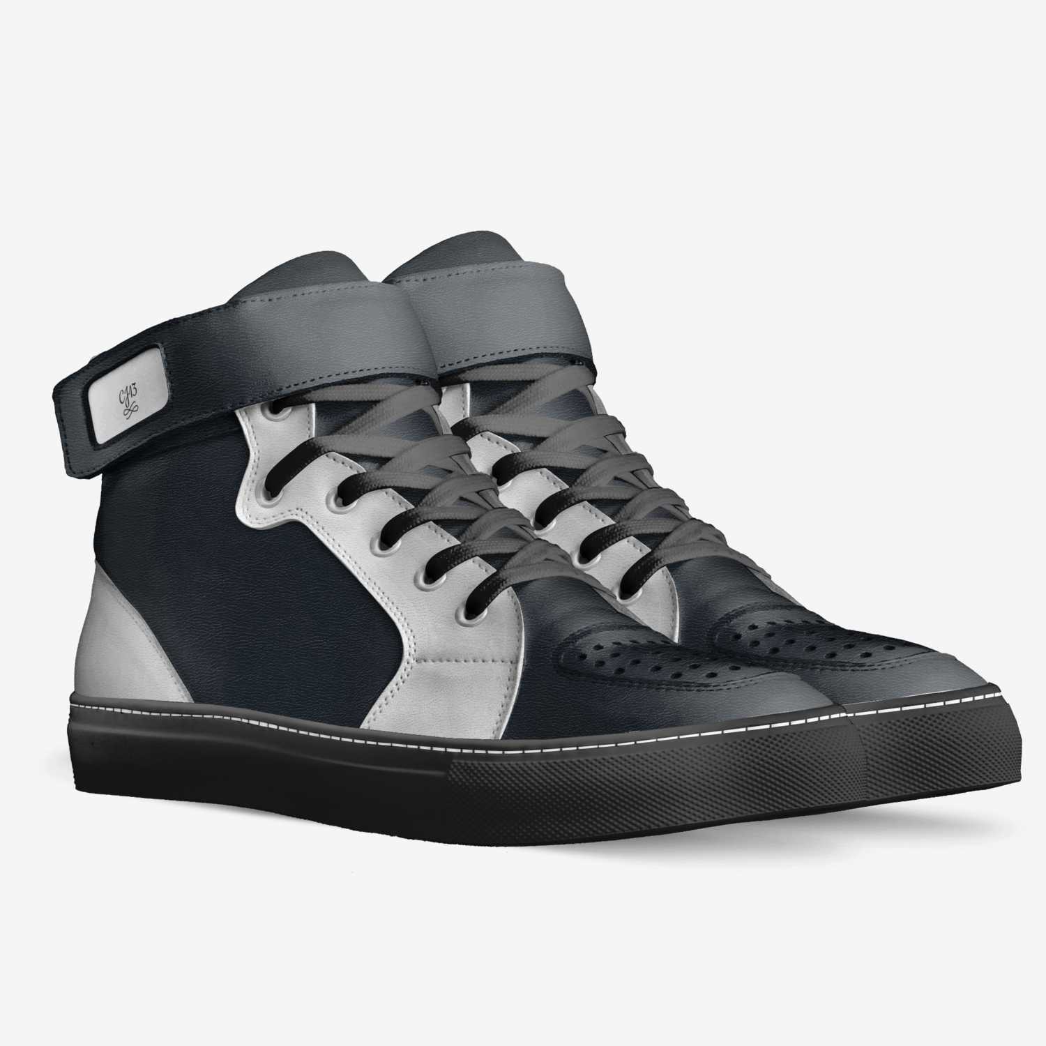 CJ13 custom made in Italy shoes by Shoe Goat | Double view
