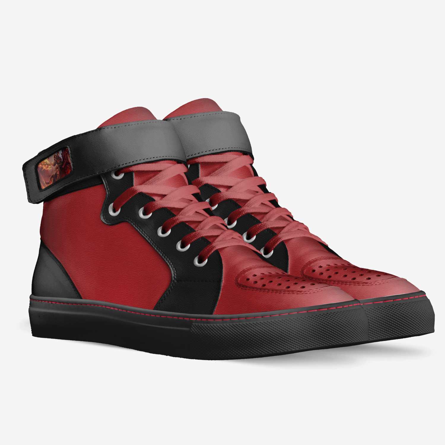 Graggie custom made in Italy shoes by Logan Russell | Double view