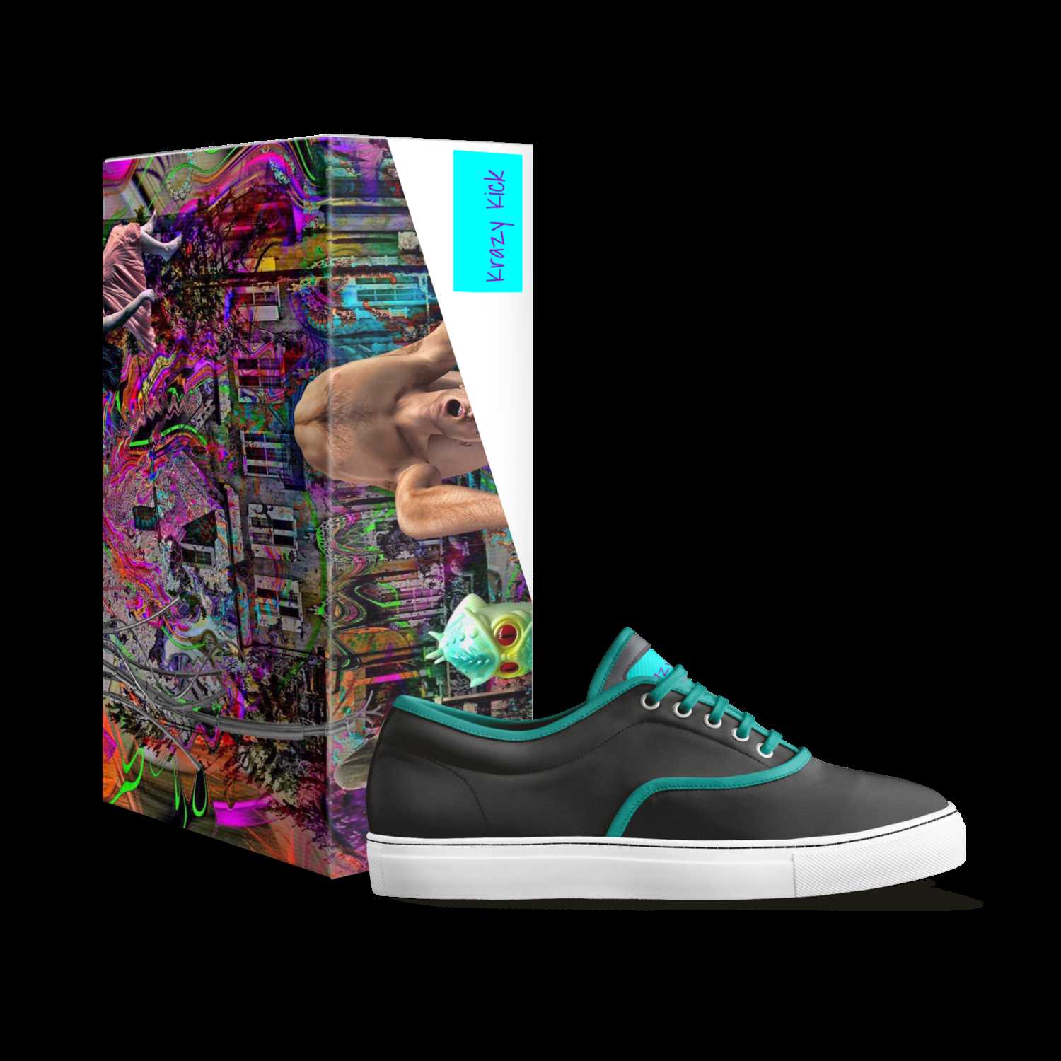 Krazy Kicks Nation A Custom Shoe concept by Anjel Palau