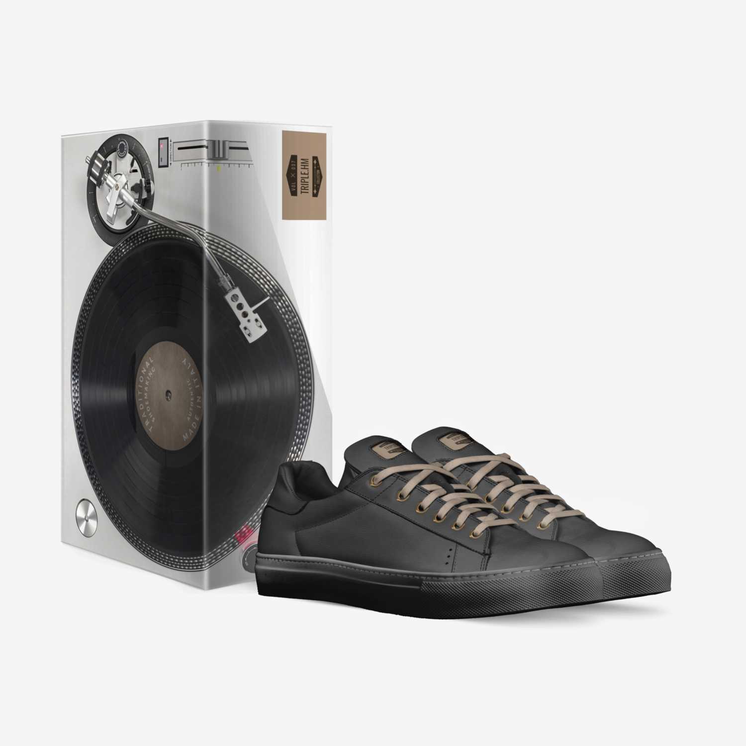 TRIPLE.HM custom made in Italy shoes by Tony Williams | Box view