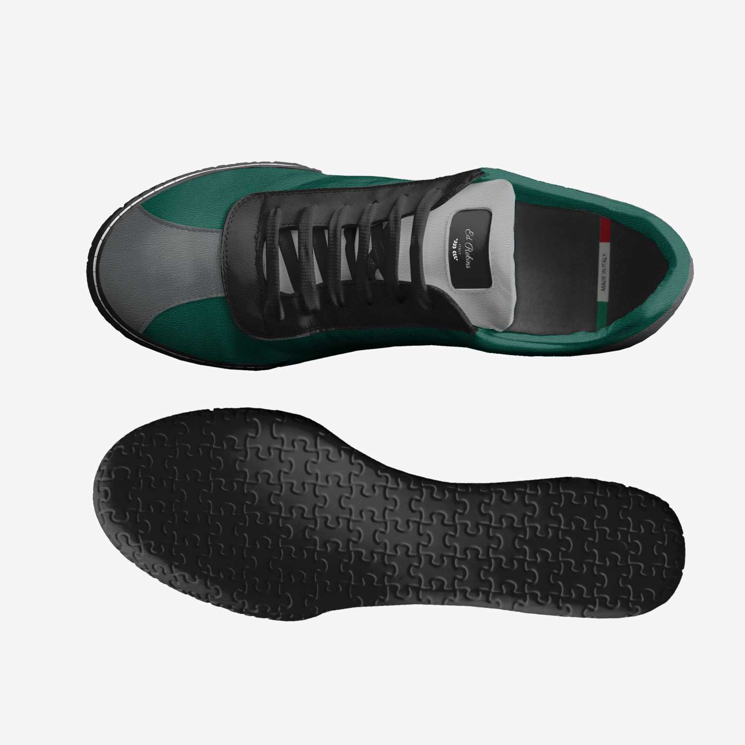 Ed Robins custom made in Italy shoes by Ed Robins | Top view