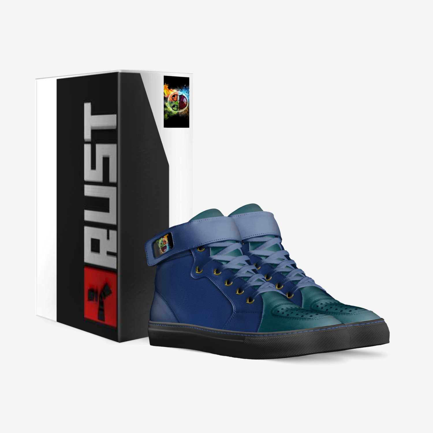 Free kicks custom made in Italy shoes by Ralph Nelson | Box view