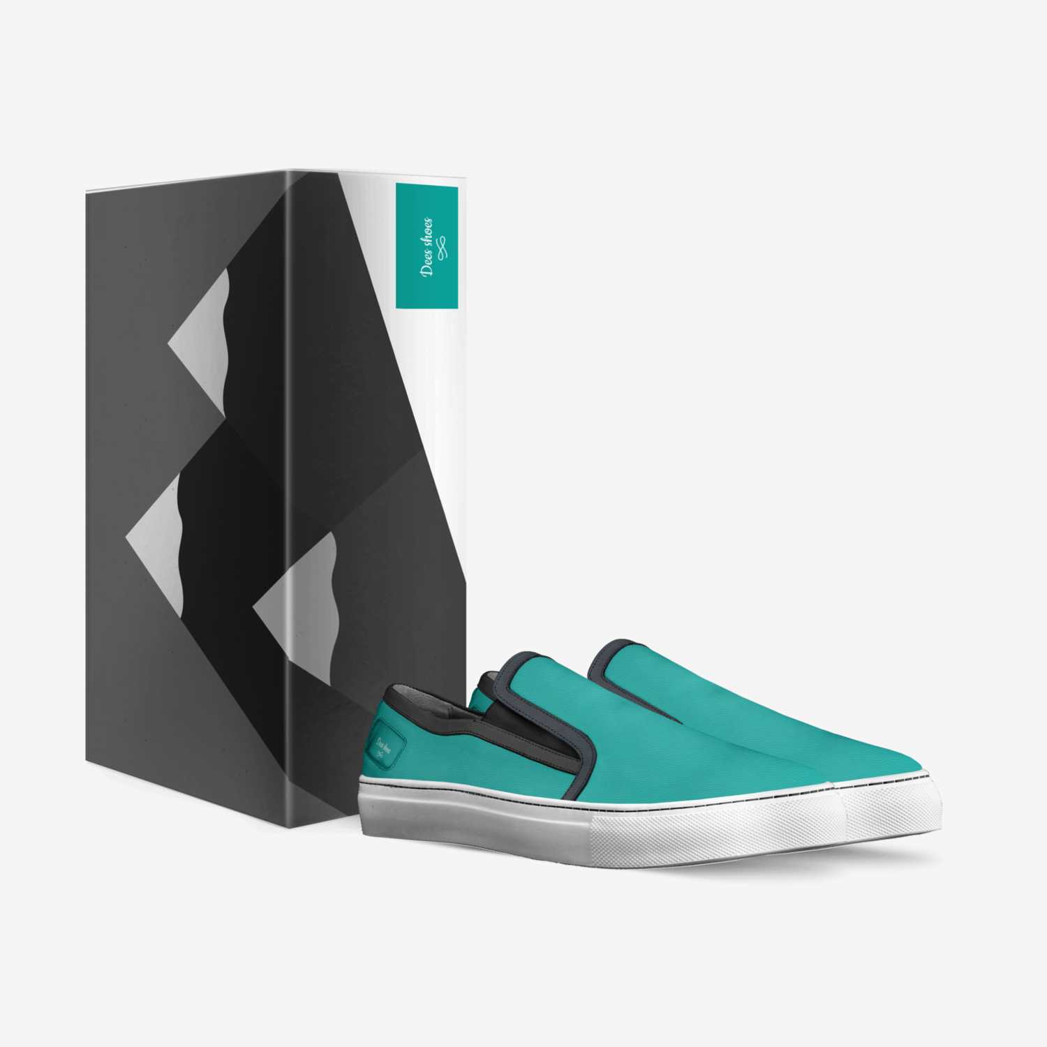 Dees shoes custom made in Italy shoes by Destiny Banuelos | Box view