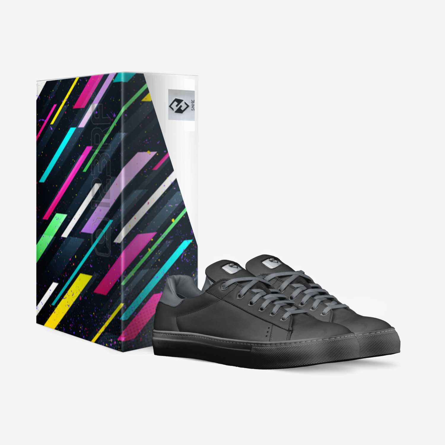 Snipe custom made in Italy shoes by Shrey | Box view