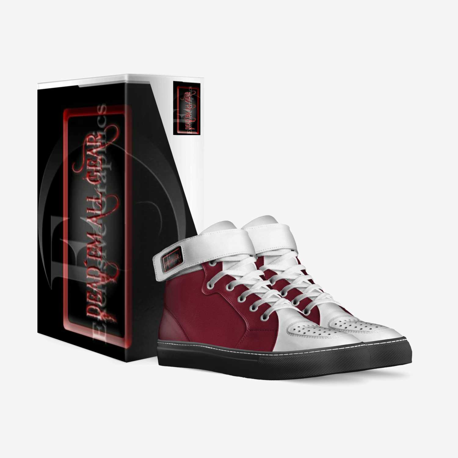 Dead'em allGear custom made in Italy shoes by Nyikka Mcghee | Box view