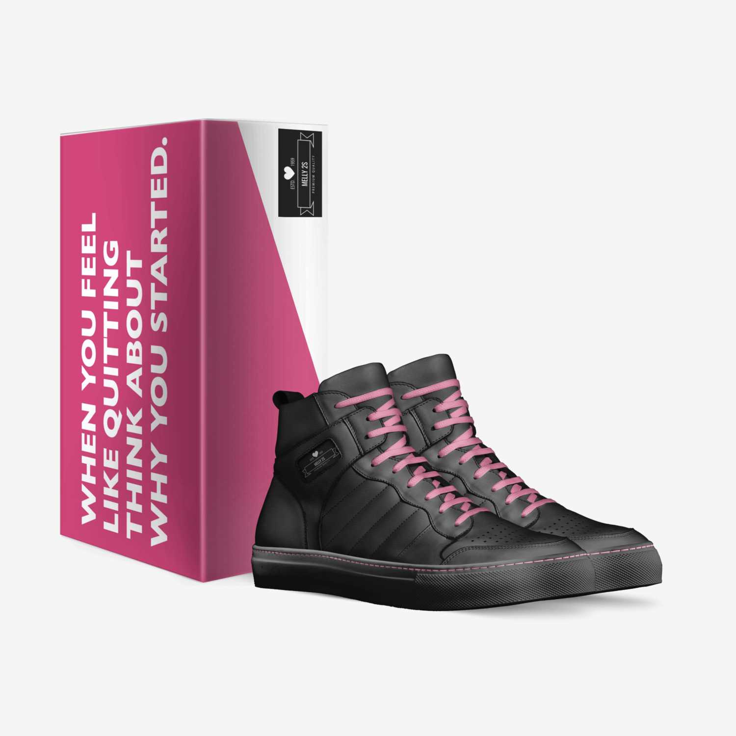 Melly 2s custom made in Italy shoes by Nickie Clarks | Box view