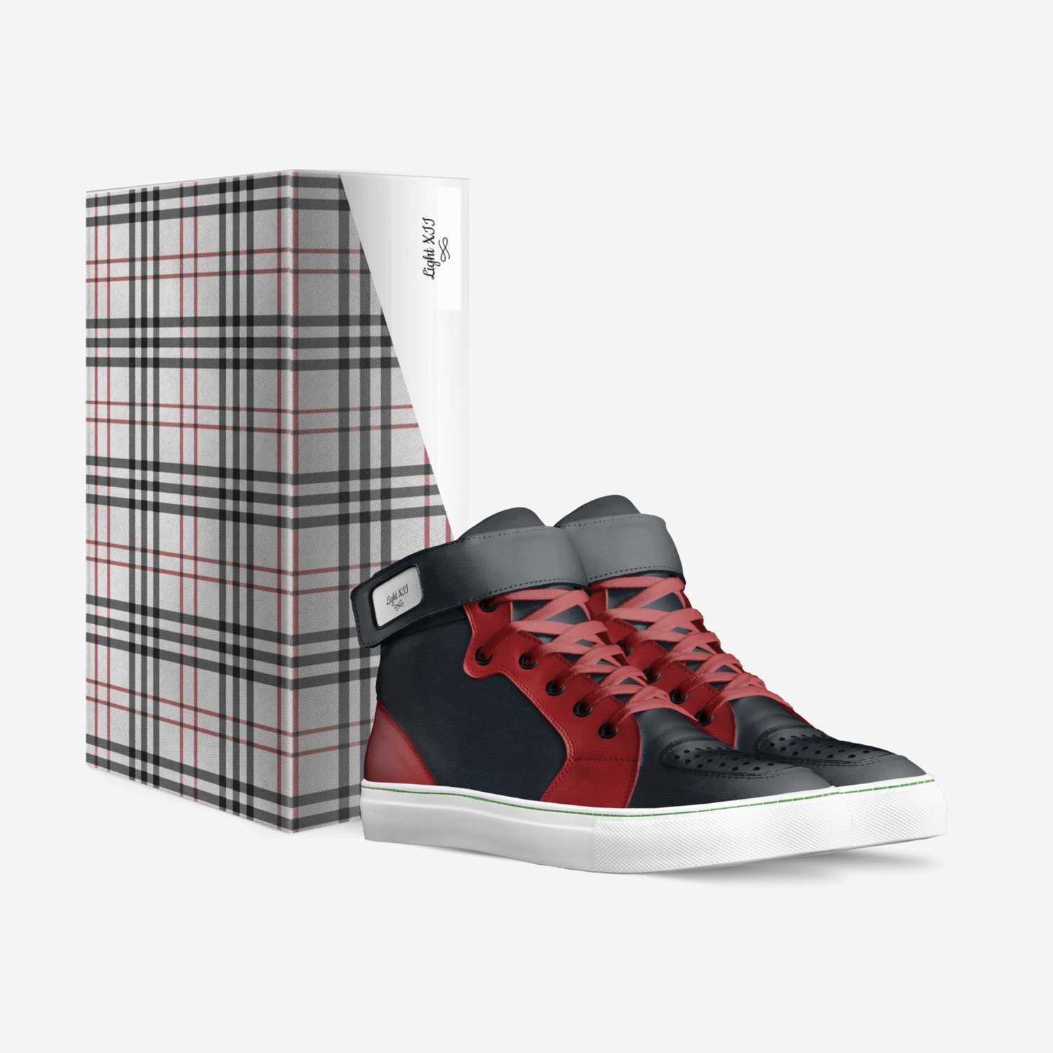 Light XII custom made in Italy shoes by Aaston Gapes | Box view