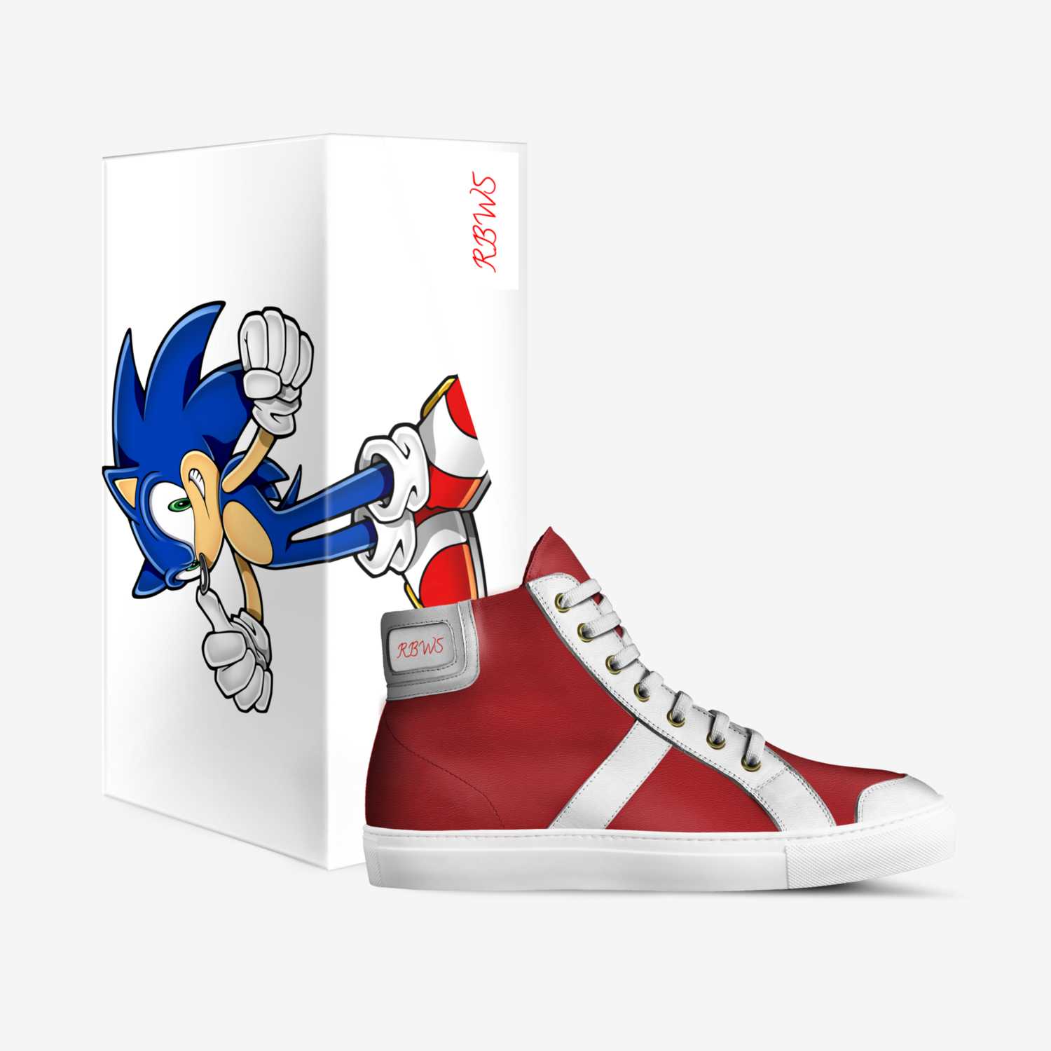 SBOOM custom made in Italy shoes by Markeyon Keys | Box view