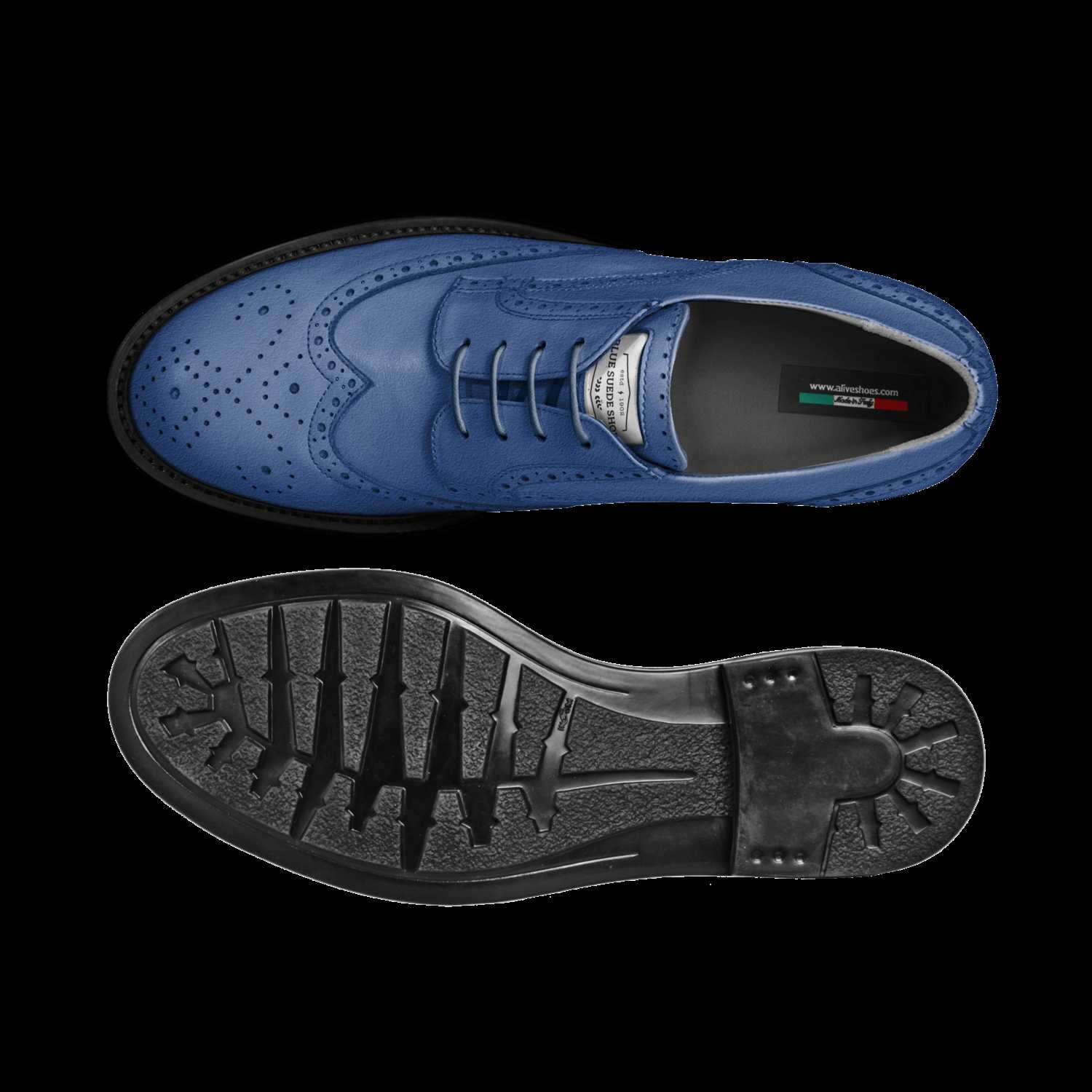 Blue suede shoes white sole online