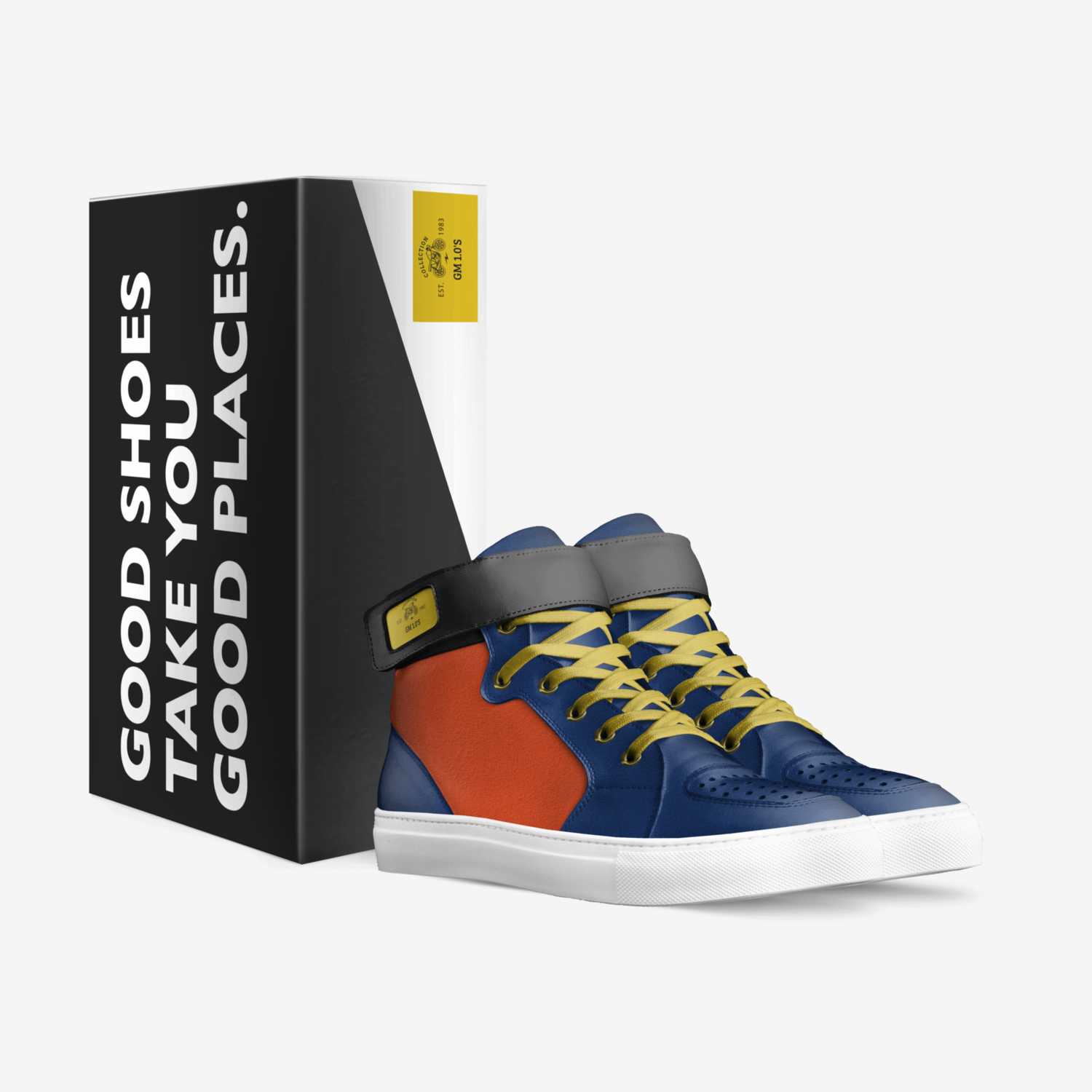 GM 1.0's  custom made in Italy shoes by Griffin Mcgee | Box view