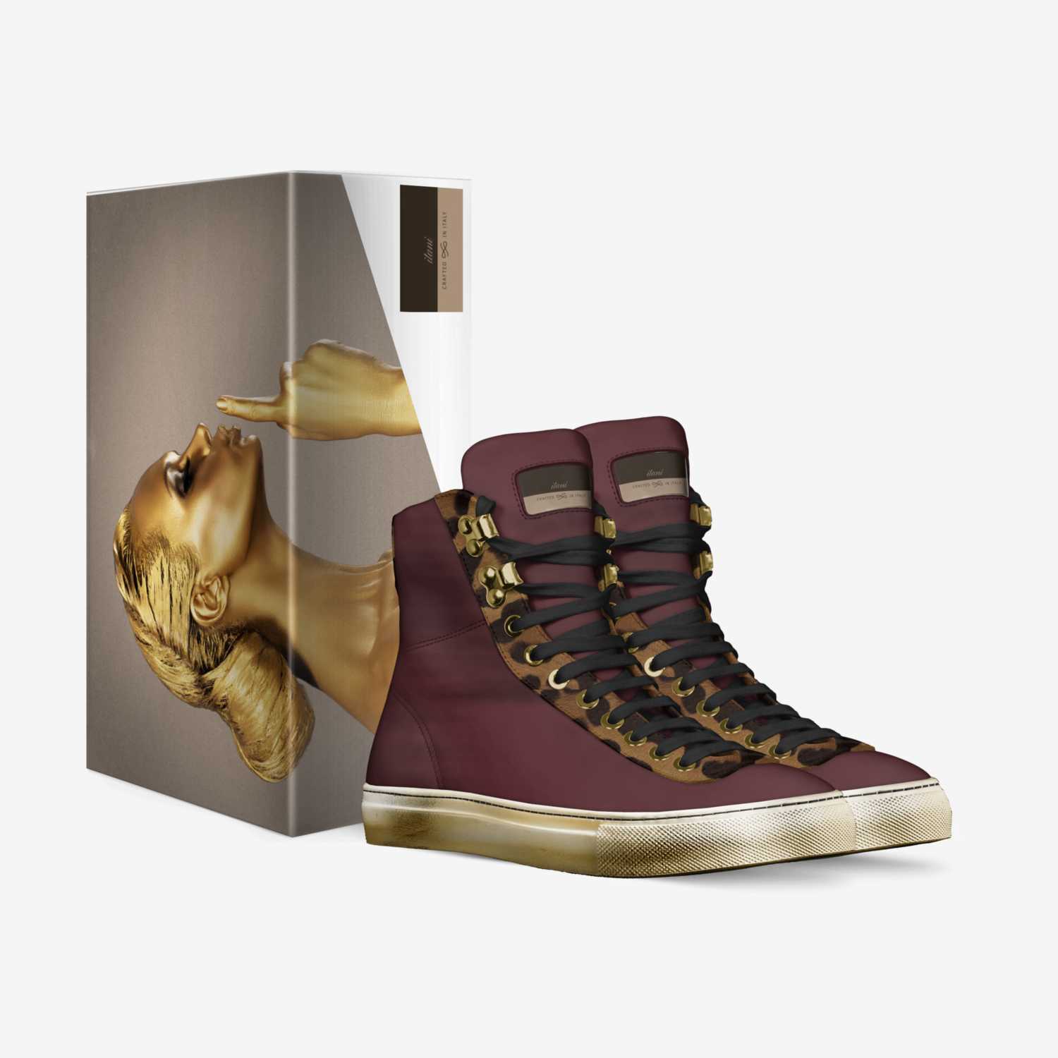 itani custom made in Italy shoes by Amanda J. Itani | Box view