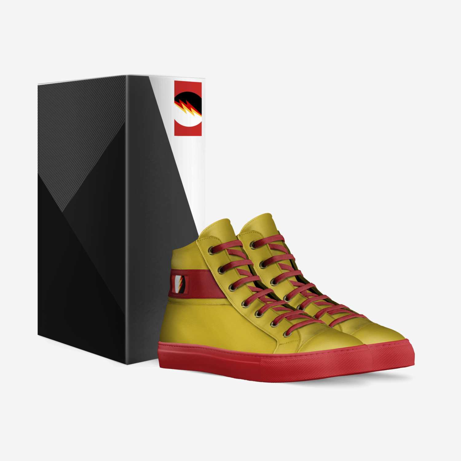 Thawne custom made in Italy shoes by Devin T | Box view