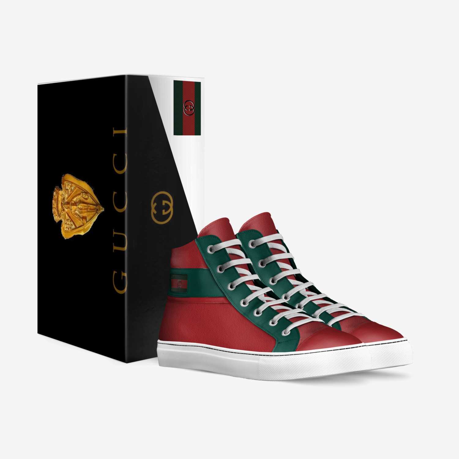 Gupreme custom made in Italy shoes by Eli Jones | Box view