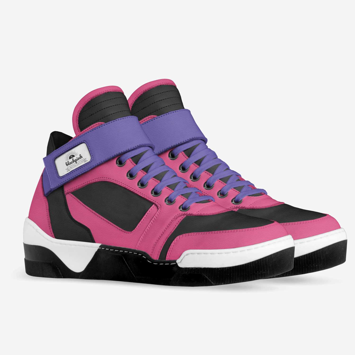 blackpink custom made in Italy shoes by Dinh Bao Tran | Double view