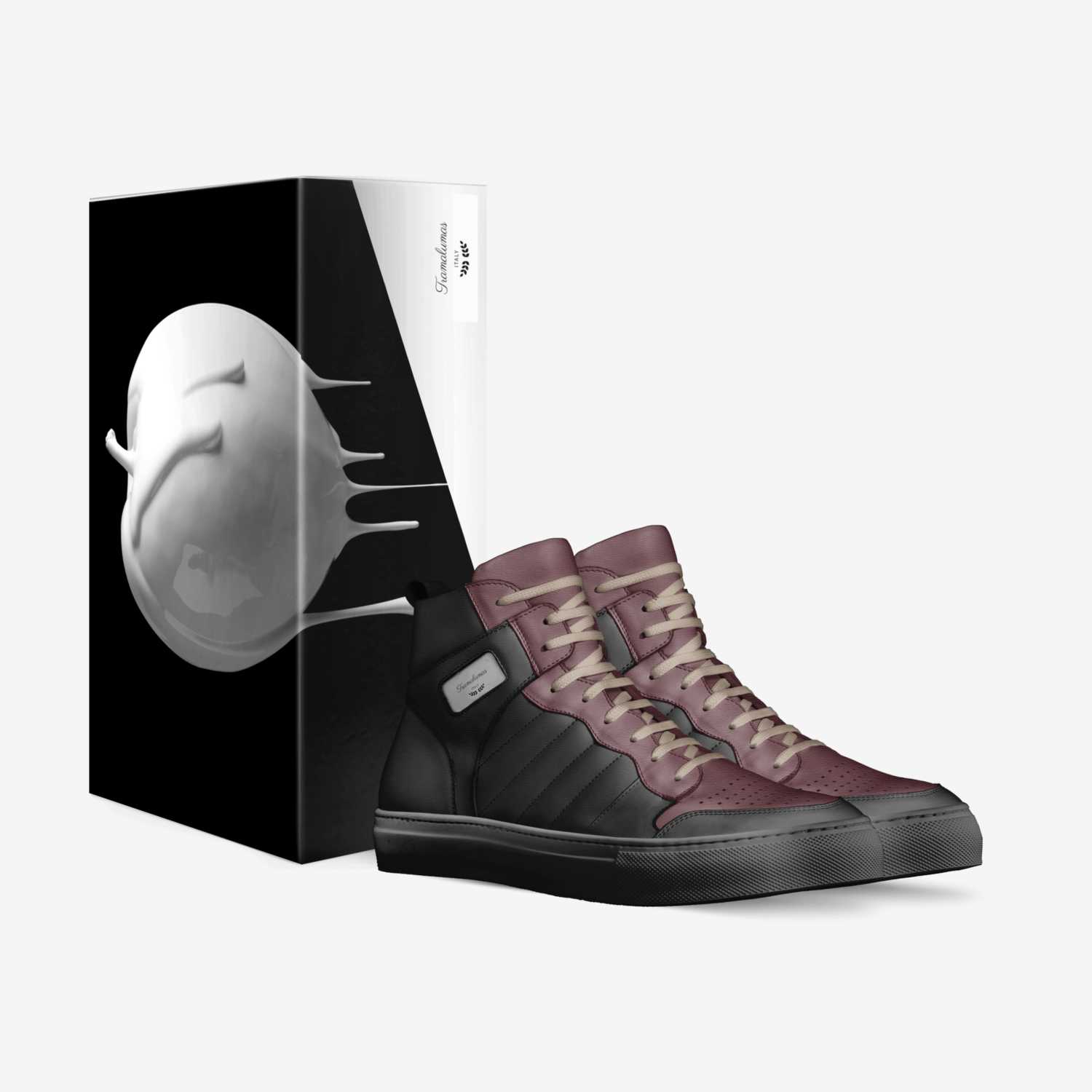 Tramalumas custom made in Italy shoes by Stephanie Ramirez | Box view
