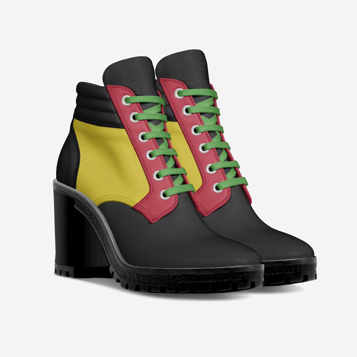 lolita custom made in Italy shoes by Sakis Christou | Double view