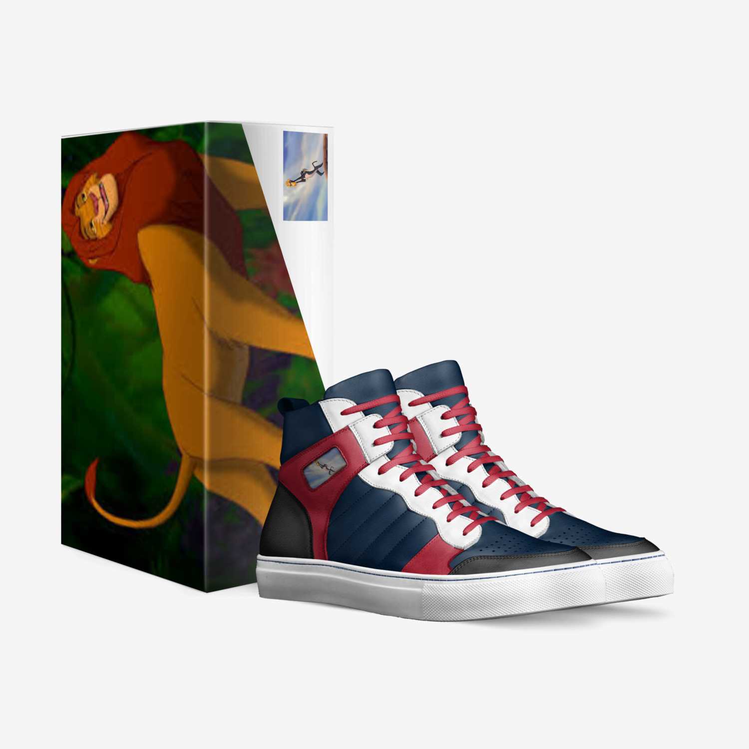 Simba 1's custom made in Italy shoes by Keenan Hobbs | Box view