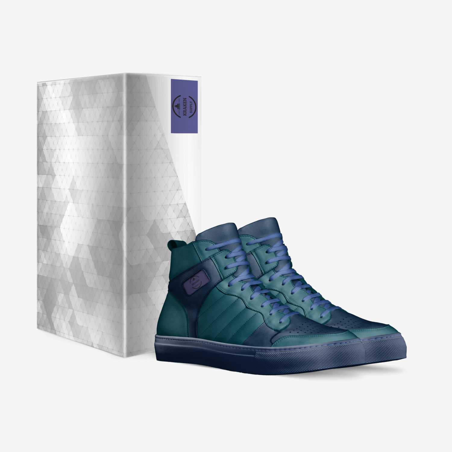 Kraken custom made in Italy shoes by Jax Boyd | Box view