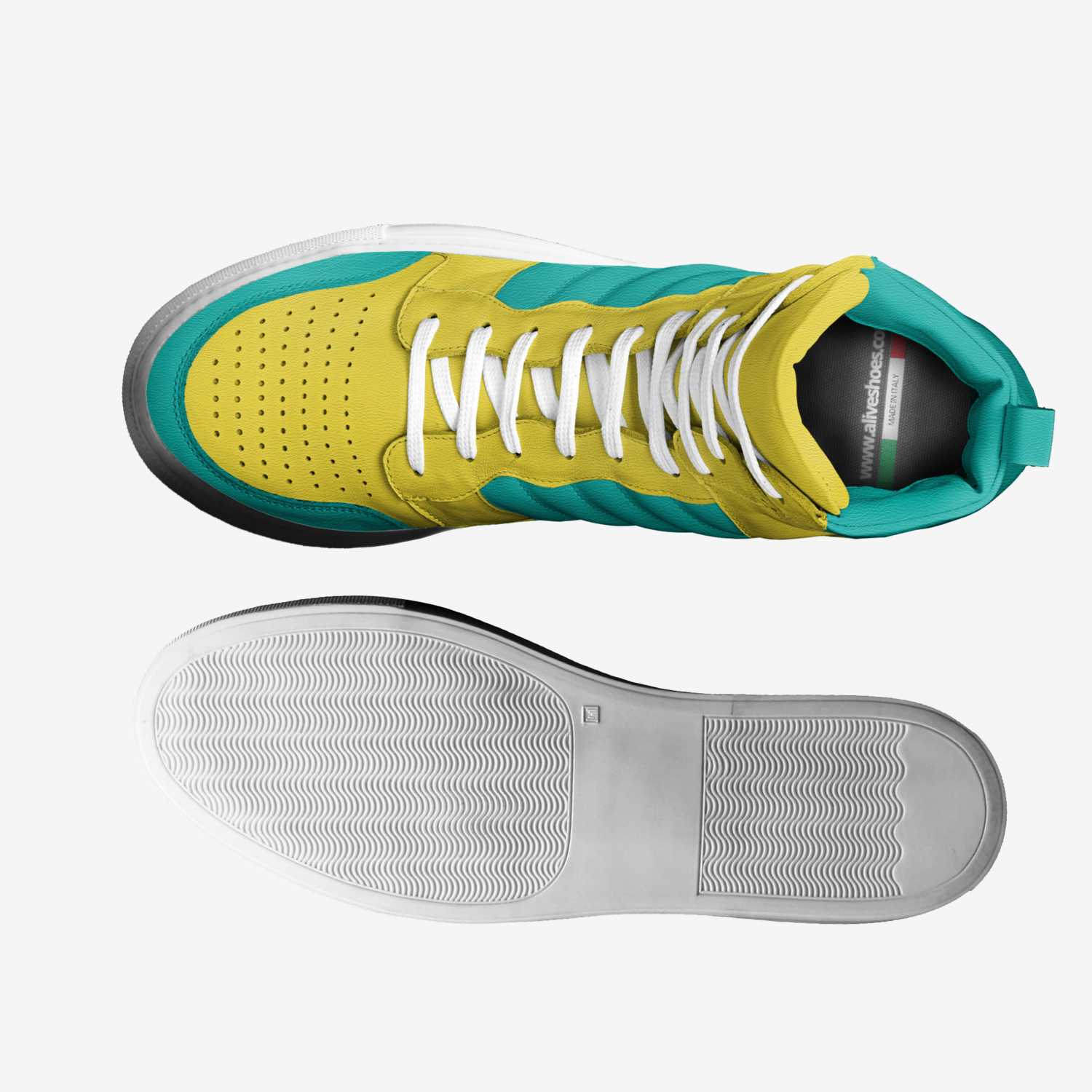 KDX custom made in Italy shoes by Hunter Schnepper | Top view