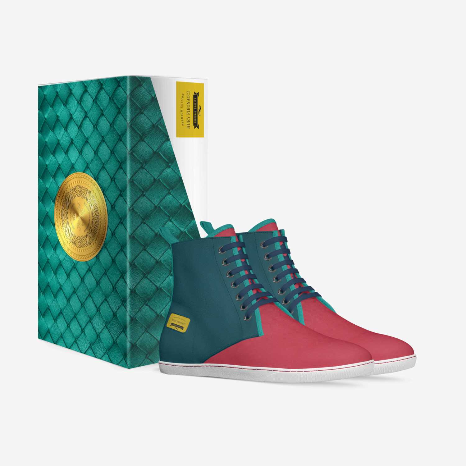 HUEY FIBONACCI custom made in Italy shoes by Jarrisha Fibonacci | Box view