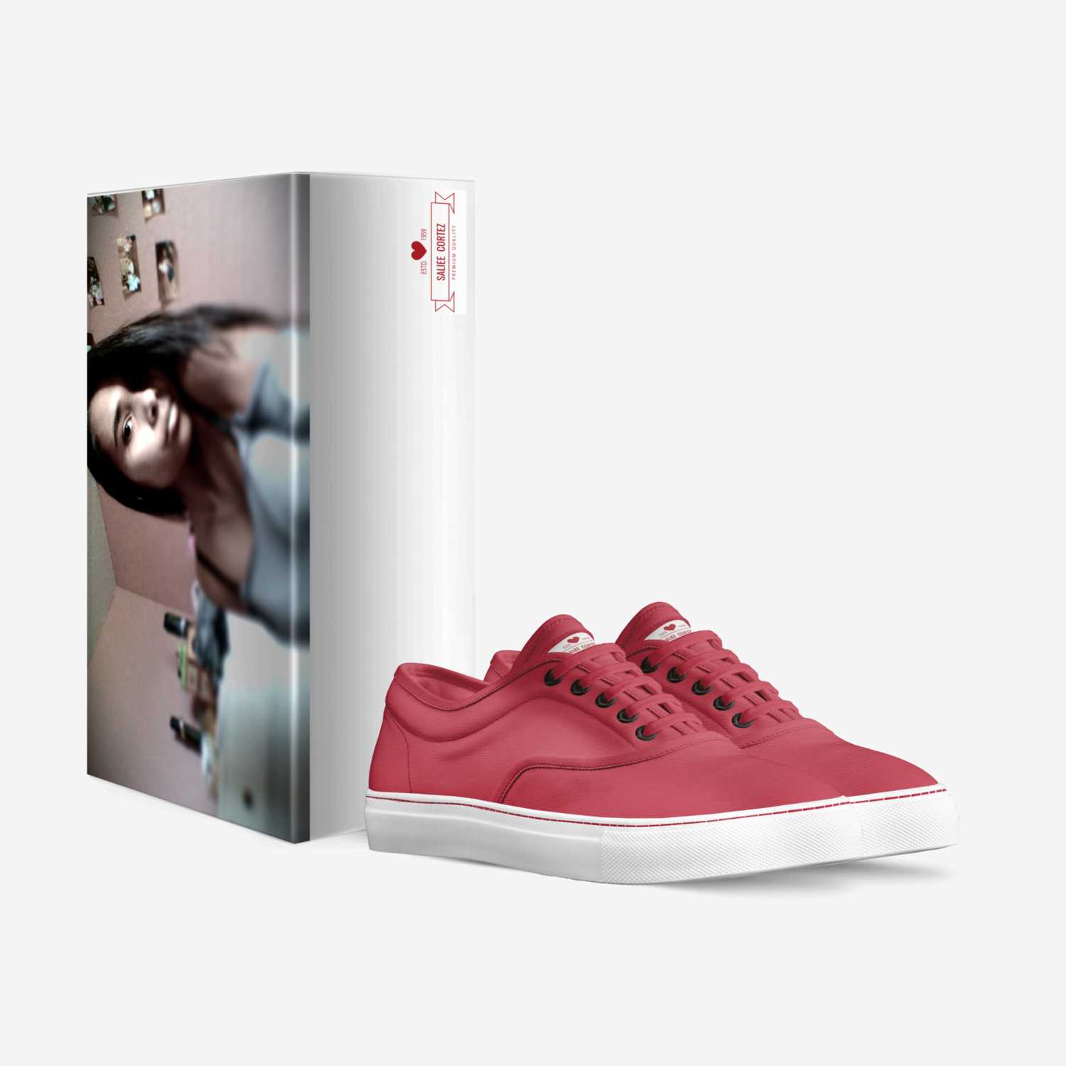 saliee nice kicks custom made in Italy shoes by Teresa Cortez | Box view