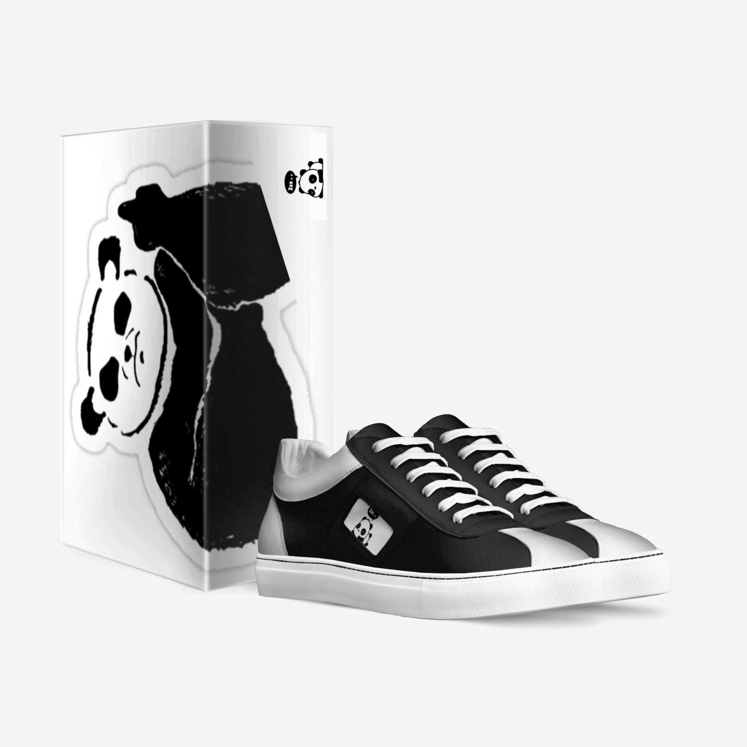 panda custom made in Italy shoes by Bryanlouis Trevon Mosby | Box view