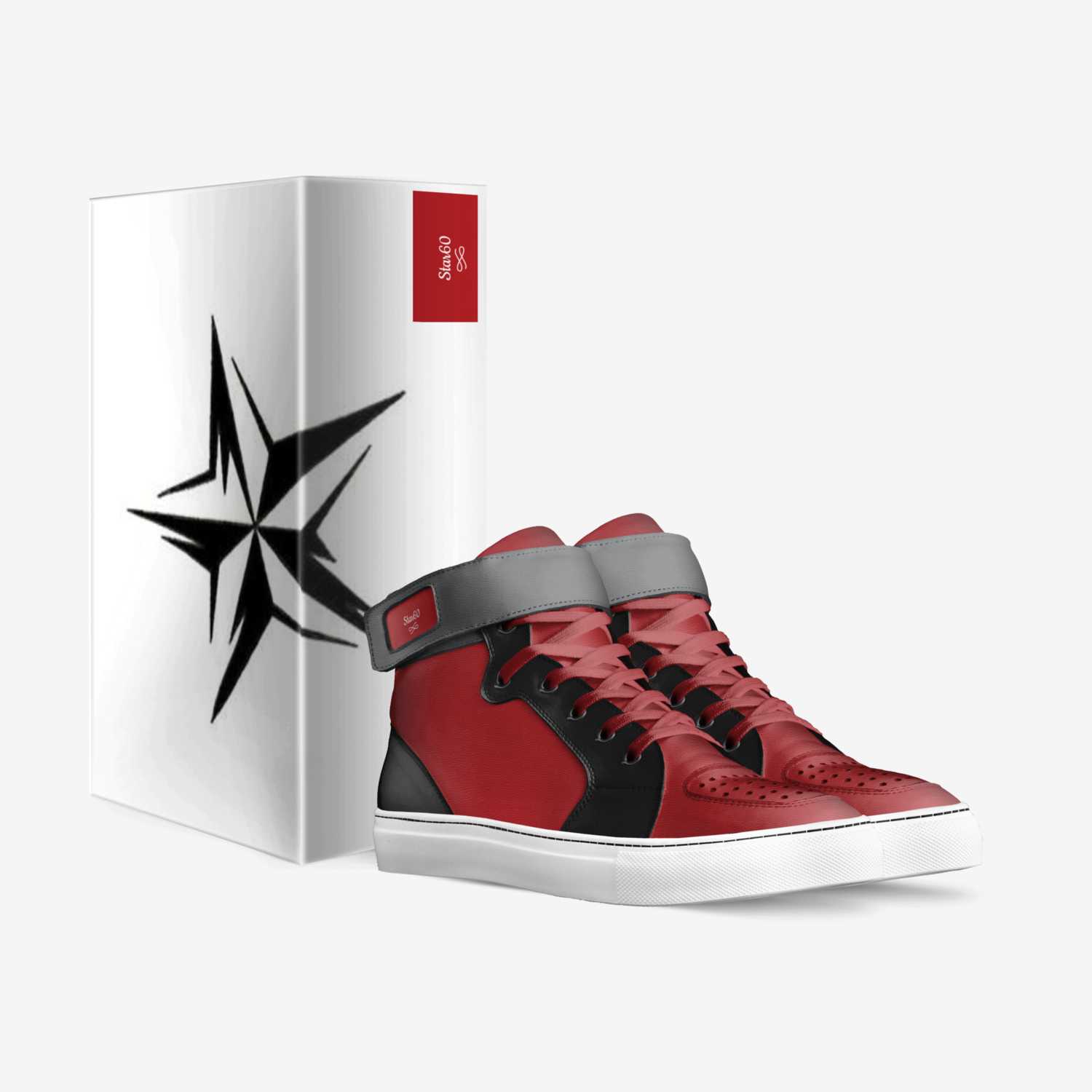 Star custom made in Italy shoes by Ashton Dakota | Box view