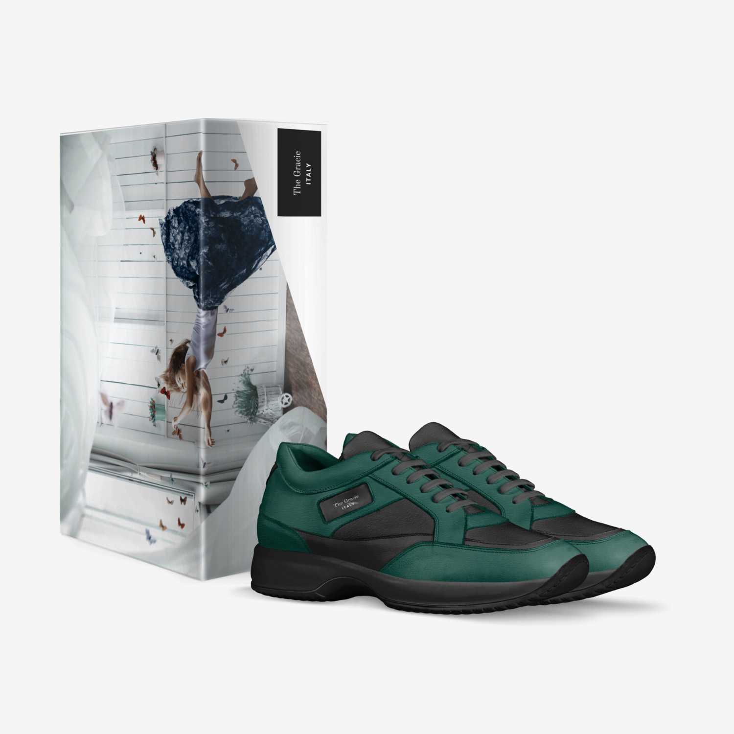 grace custom made in Italy shoes by Tom | Box view