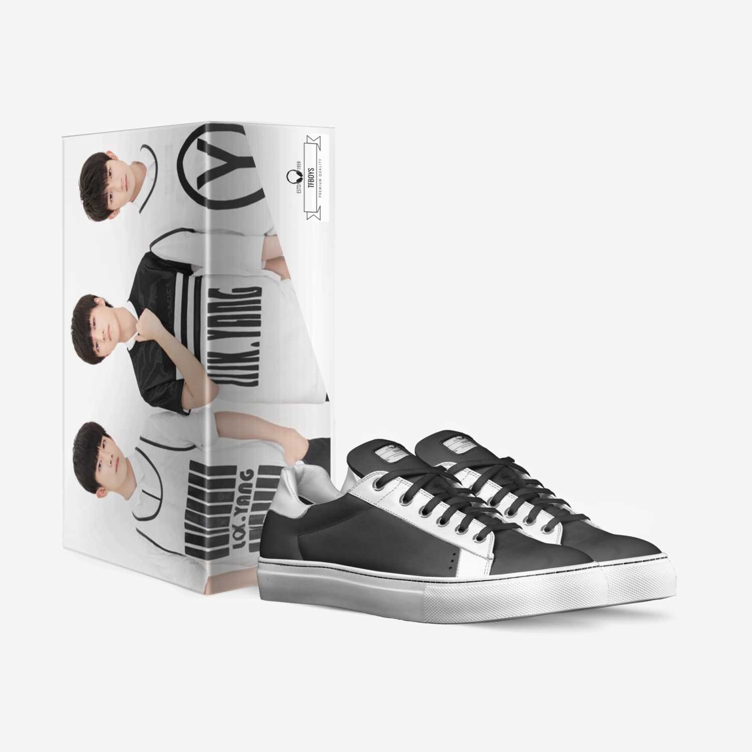 TFBOYS custom made in Italy shoes by Anna Nguyen | Box view