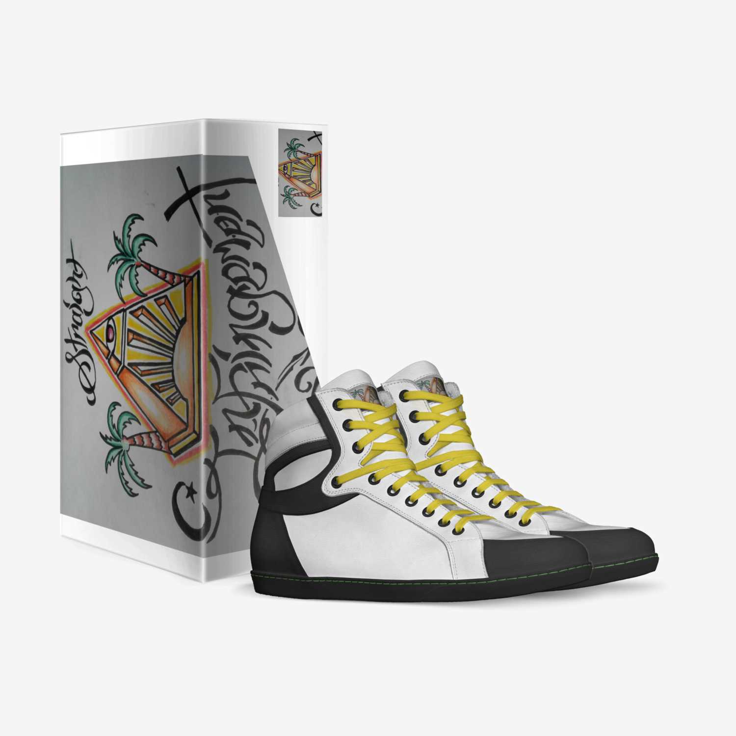 Infringement 5th custom made in Italy shoes by Akbar Muhammad | Box view