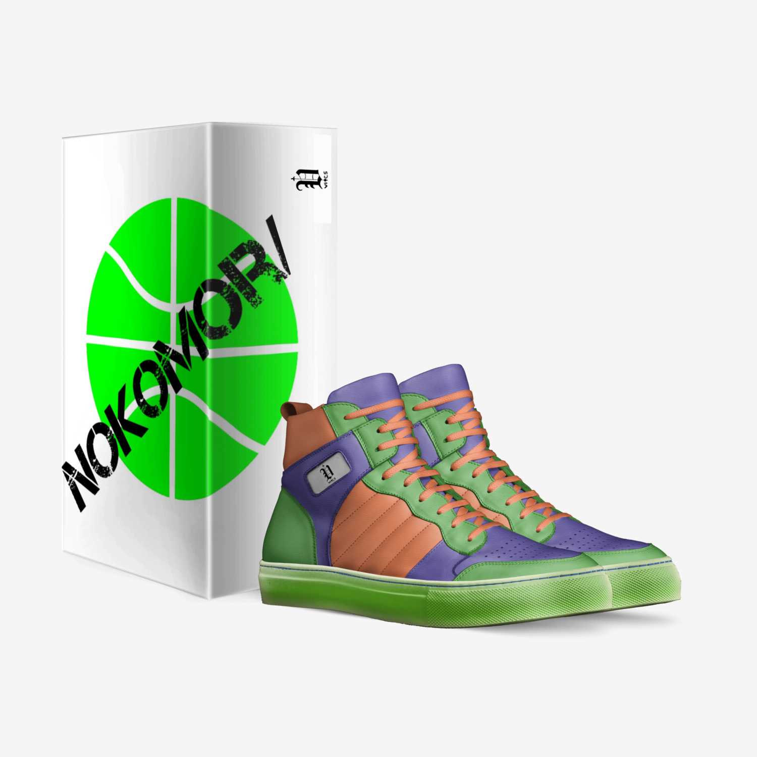 Vics nokomora custom made in Italy shoes by Brayden Murphy | Box view