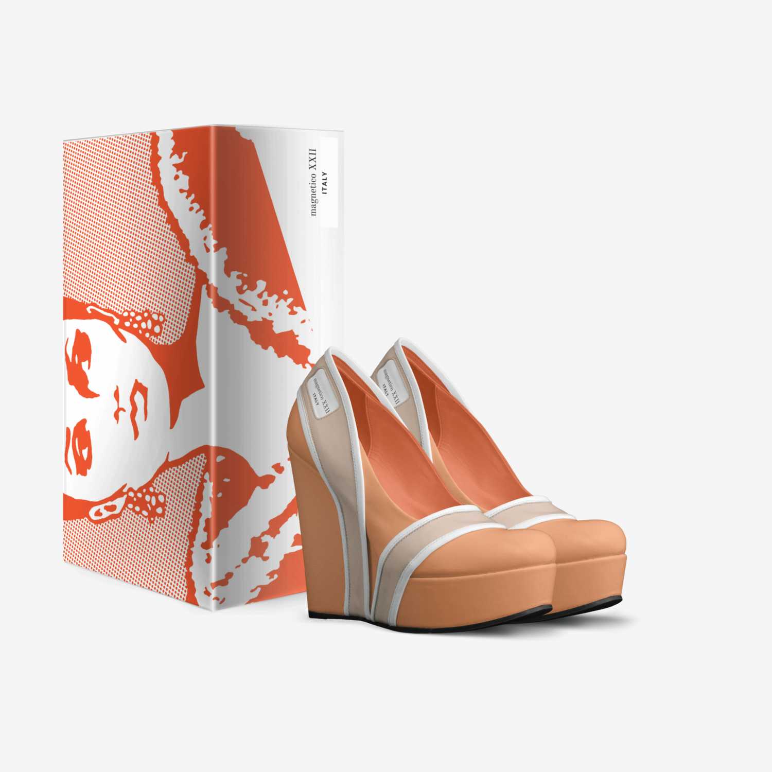 magnetico XXII custom made in Italy shoes by Jesús Sandoval | Box view