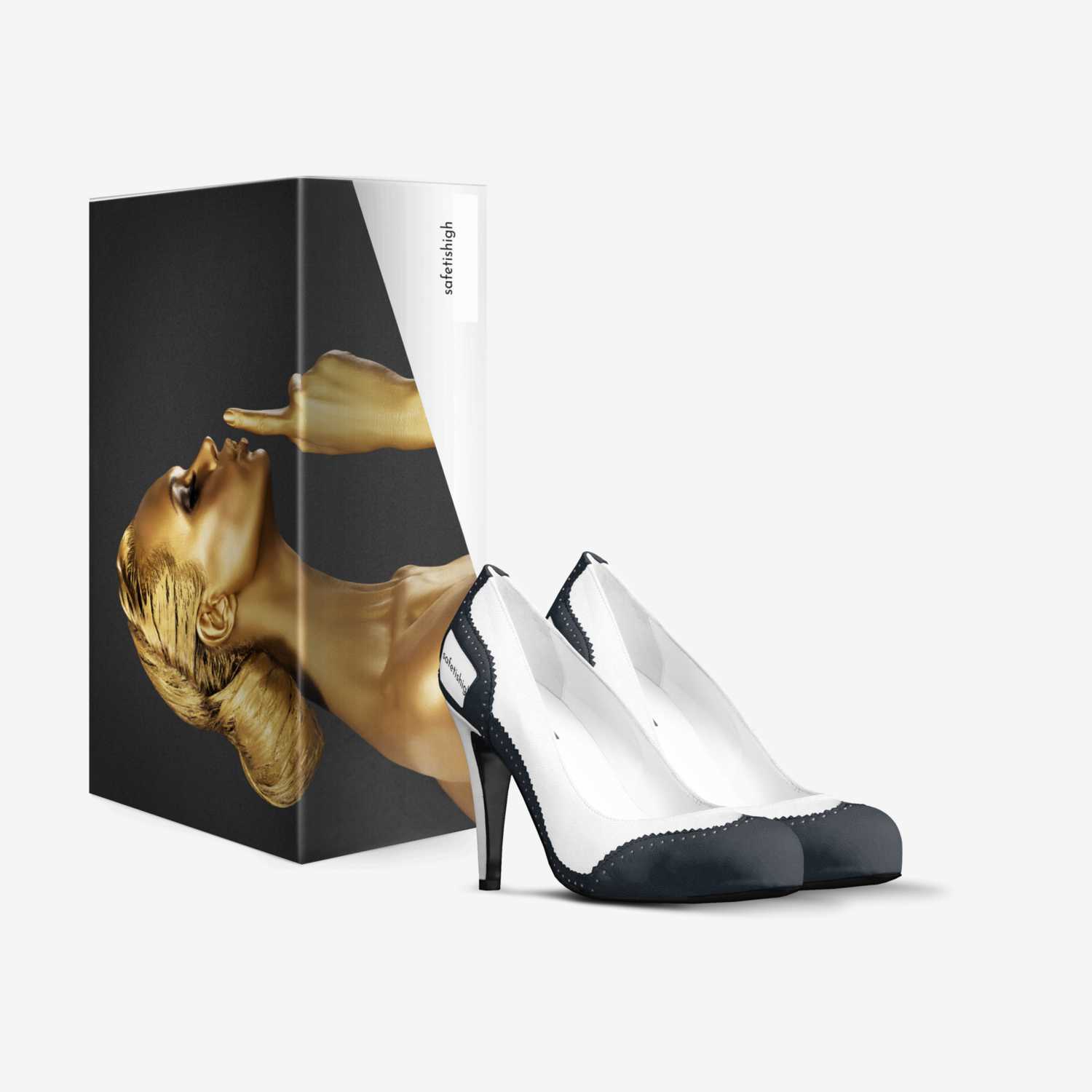 safetishigh custom made in Italy shoes by Kulawadee Ks | Box view
