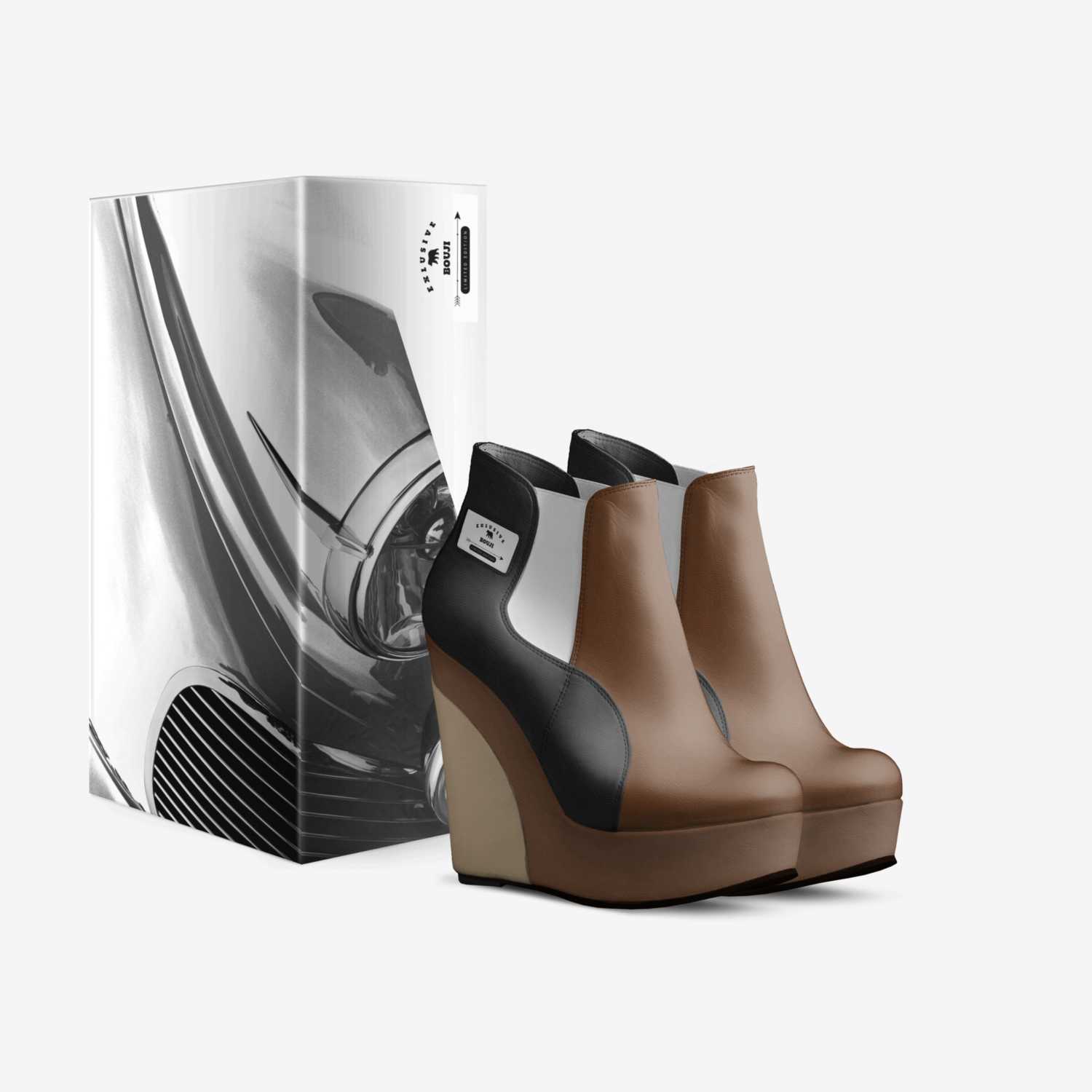Bouji custom made in Italy shoes by Latrisha Washington | Box view