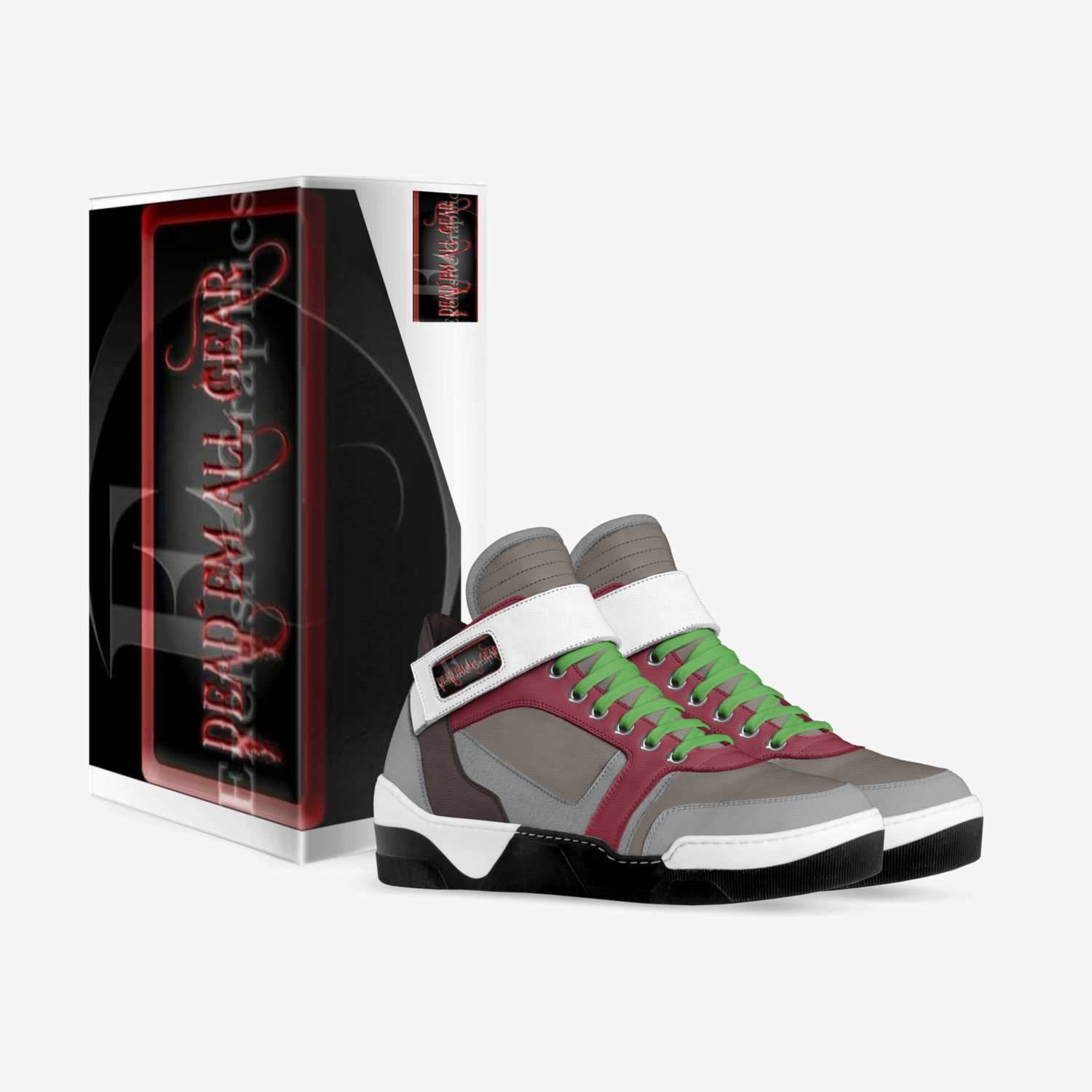 DeademAllGear custom made in Italy shoes by Nyikka Mcghee | Box view