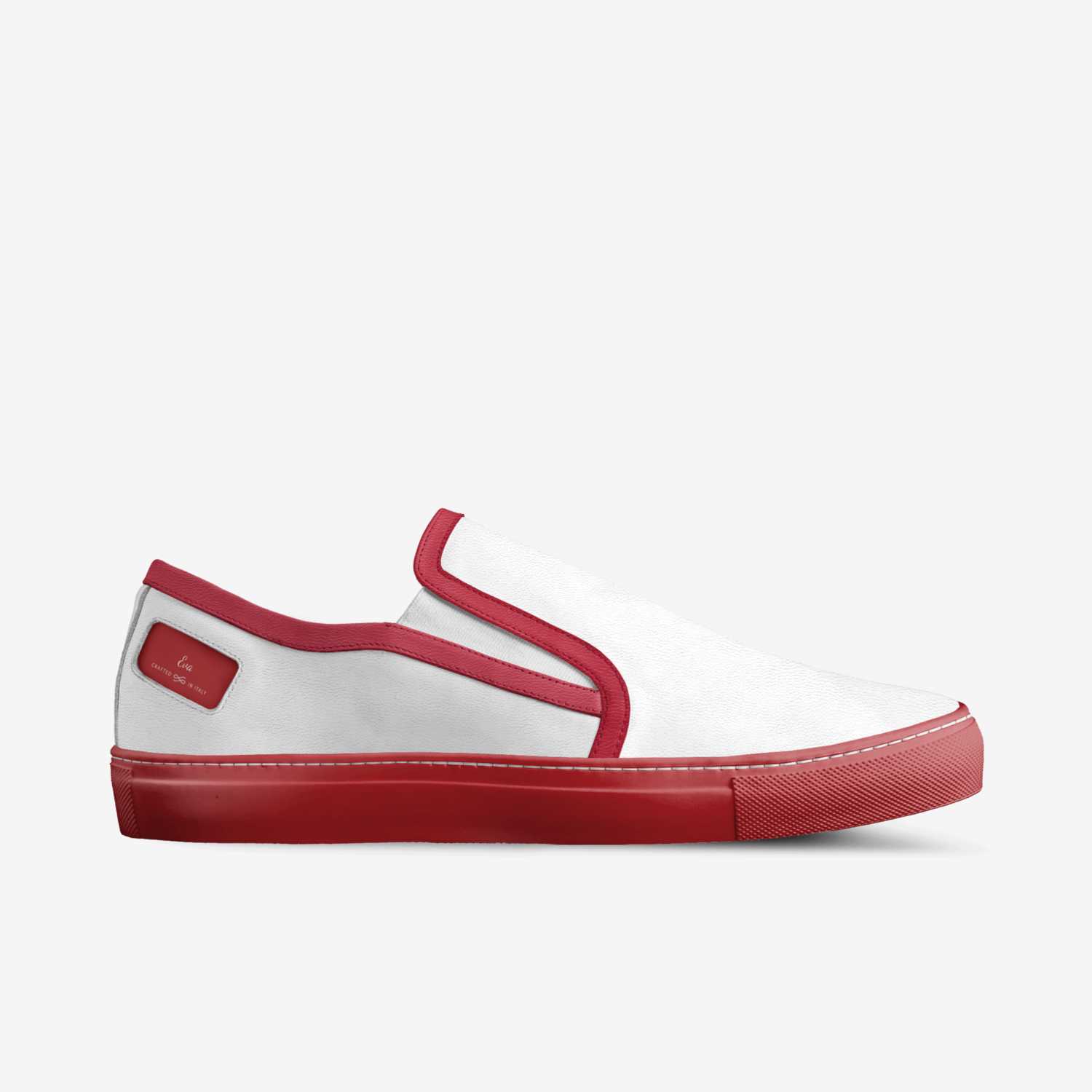 Eva custom made in Italy shoes by Erica Hoffman | Side view